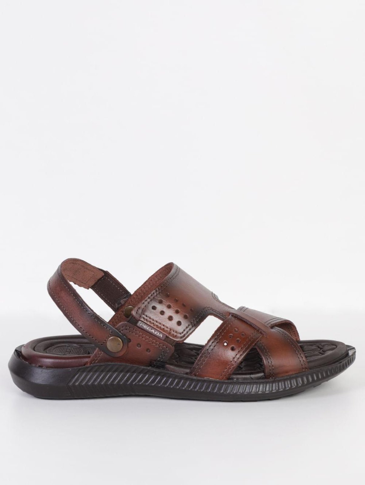 Sandália Pegada Tropical Masculina Marrom