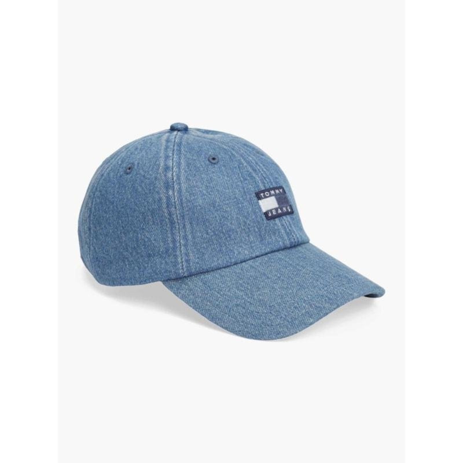 Boné de Beisebol Heritage Tonal Logo em Jeans Azul