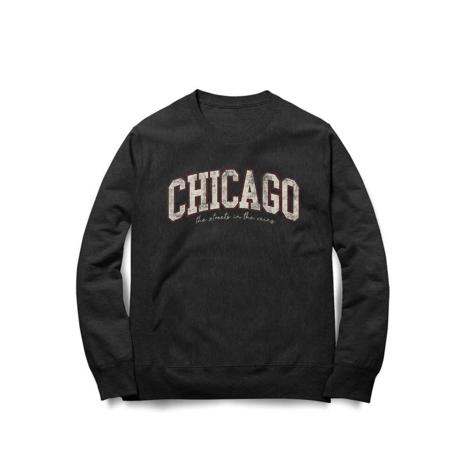Moletom Chicago - Preto - Casual - Studio Geek