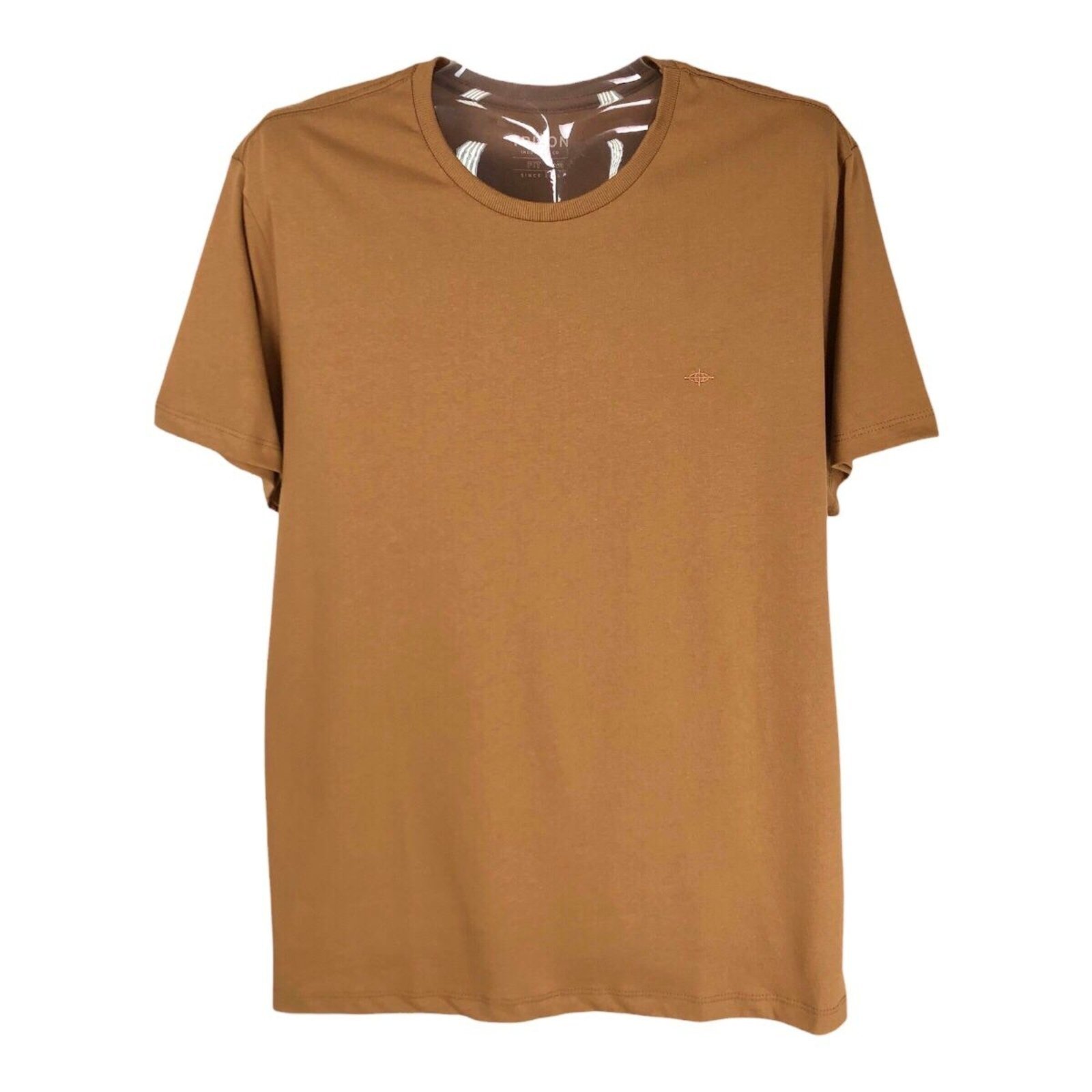 Camiseta Fit Essential Tee Triton Marrom Evermore