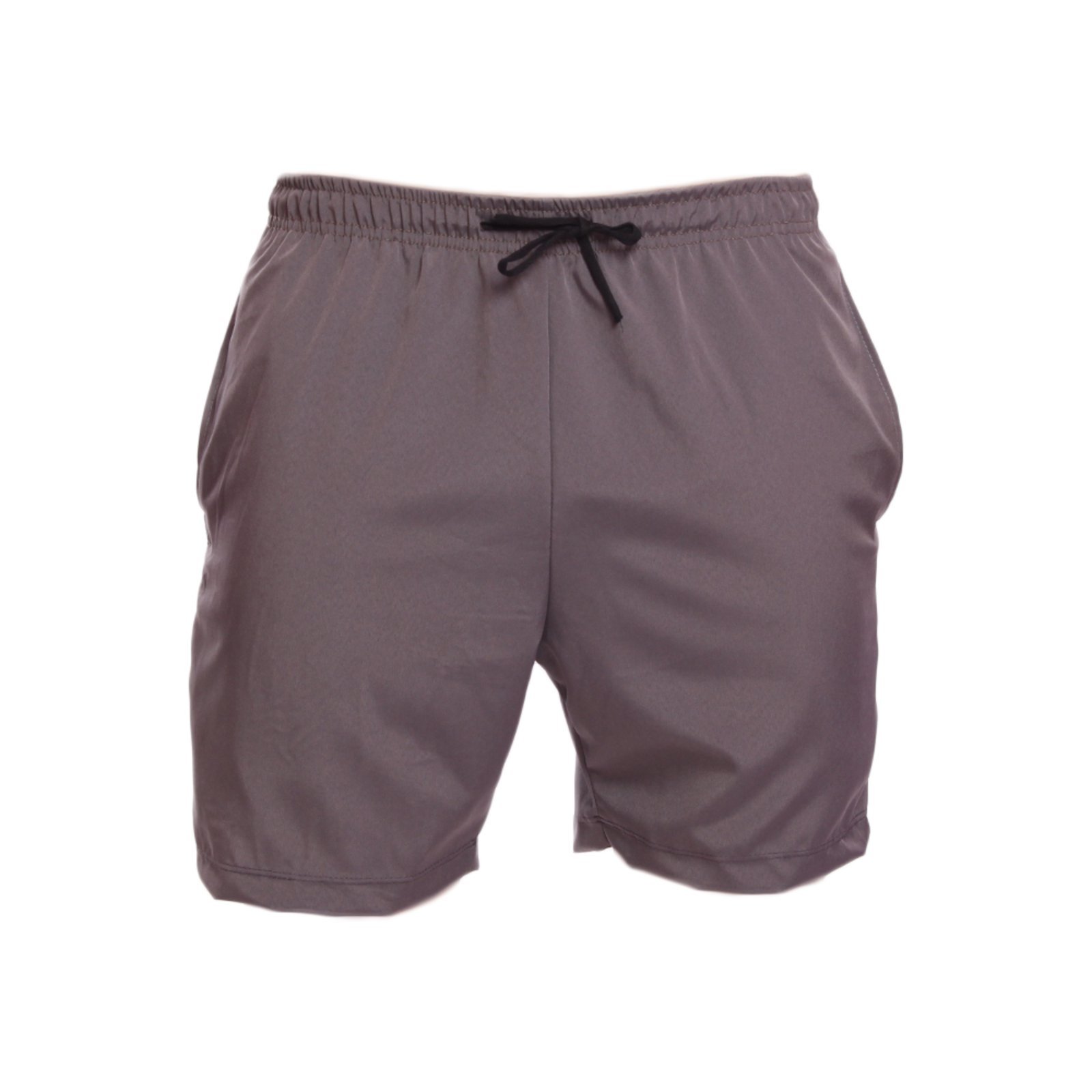 Short Tactel Masculino Adulto Estilo Mauricinho Praia Piscina Cinza