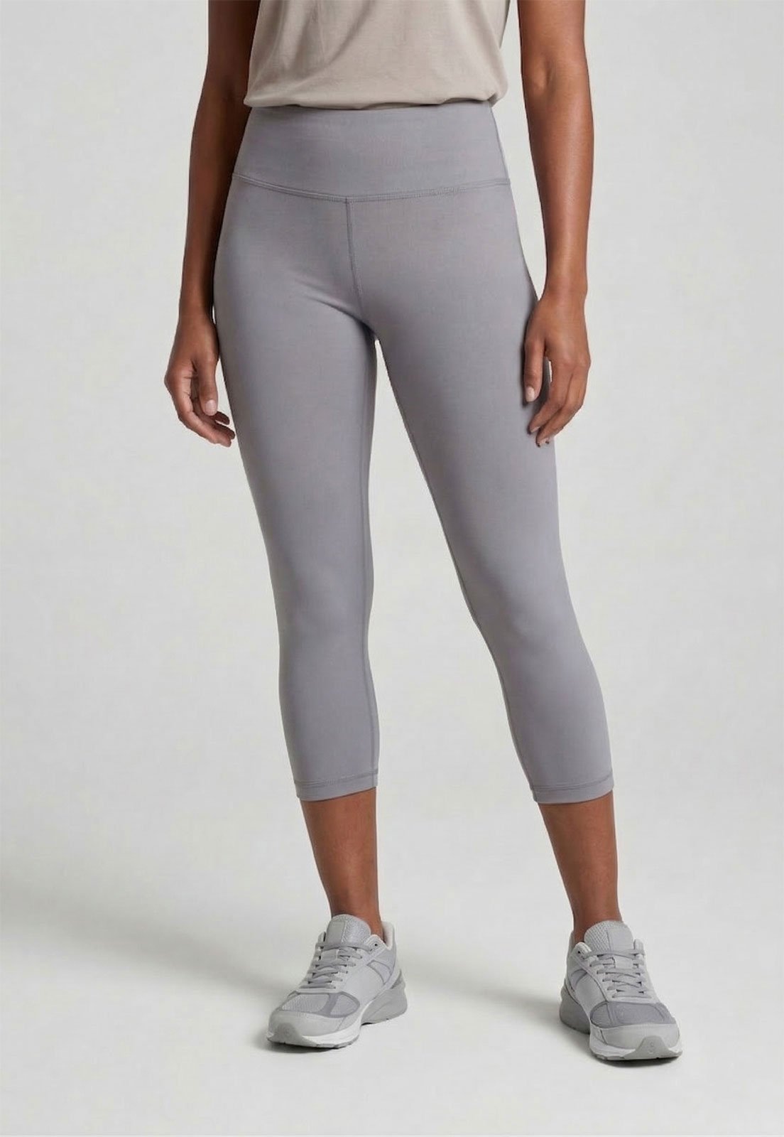 Legging Feminina Fila Cintura Alta Cinza