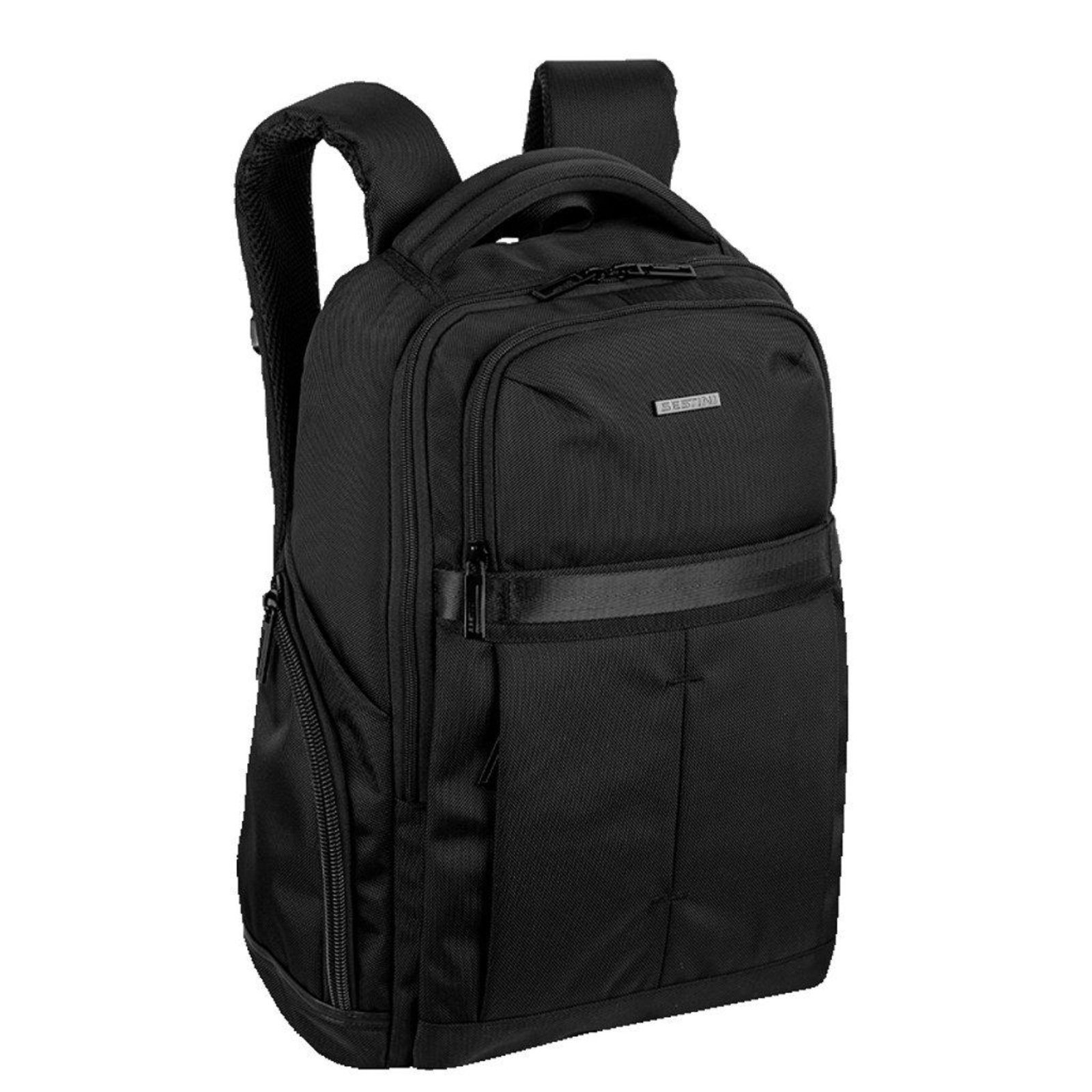 Vista 3 Infantil - Mochila Sestini Slim Notebook 15pol Nexus Unissex Preto incolor Sestini incolor