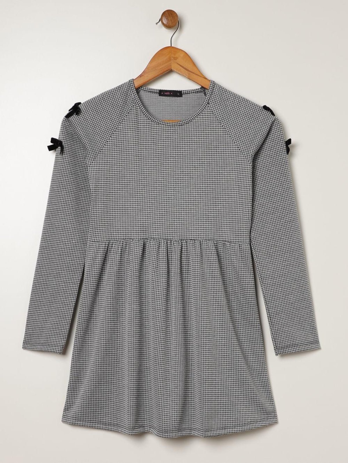 Vestido Kidy+ Juvenil Para Menina - PRETO