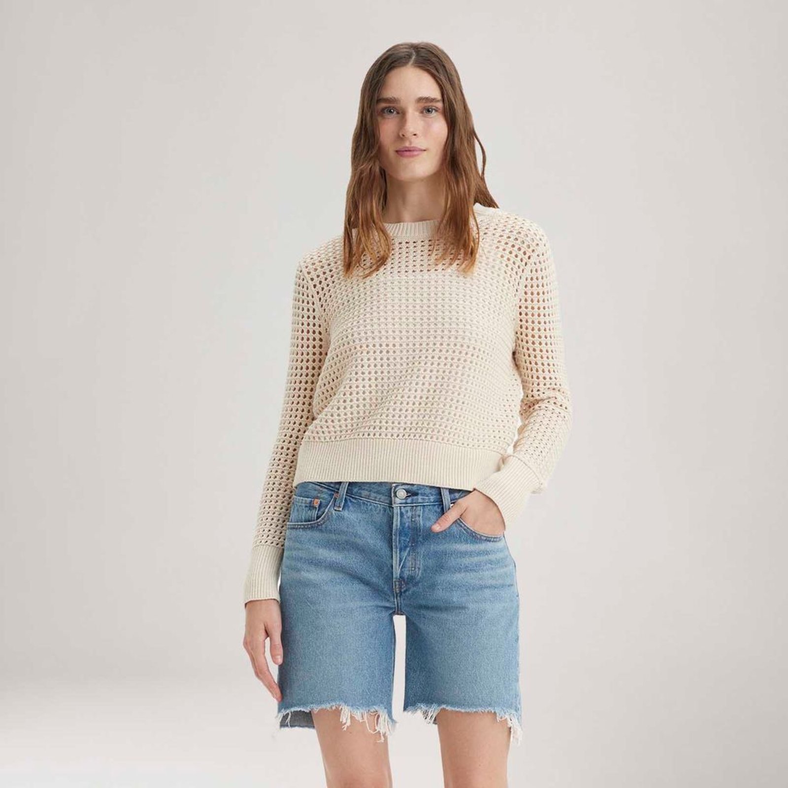 Suéter de Tricot Levi’s® Superbloom Off White