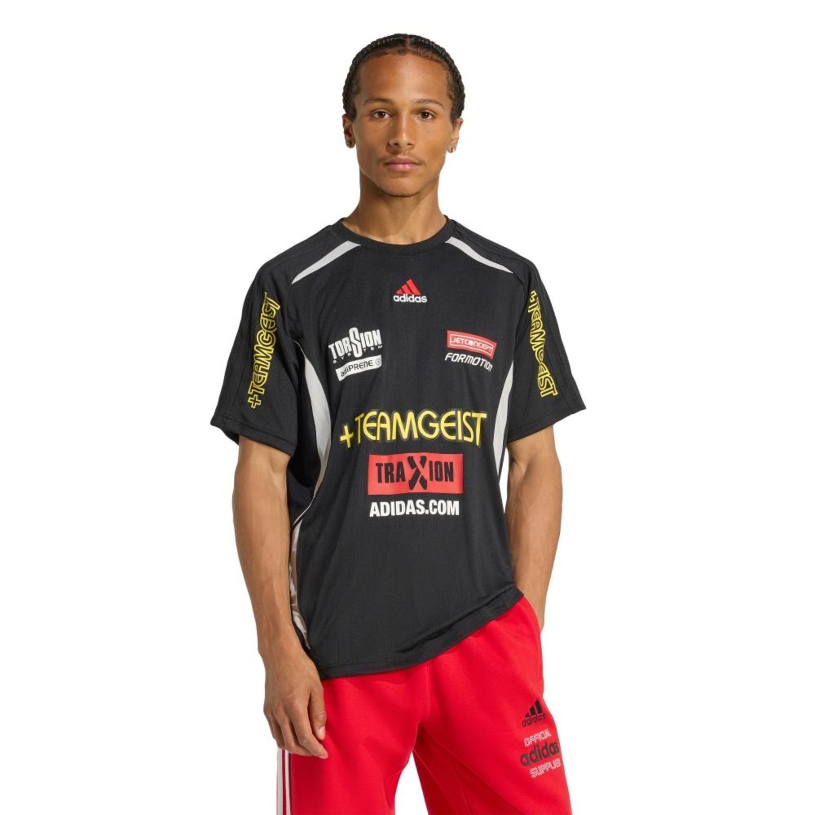 Vista 2 CAMISA GRAPHIC MOTO TEAMGEIST adidas Originals preto Adidas preto