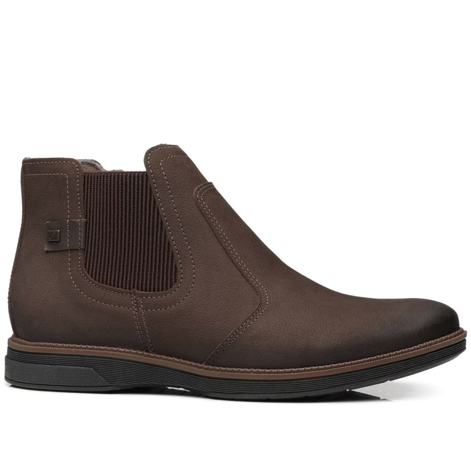Sapato Casual Pegada Masculino em Couro Chocolate 126754-05 Sapato Casual Pegada Masculino em Couro Chocolate 126754-05 39