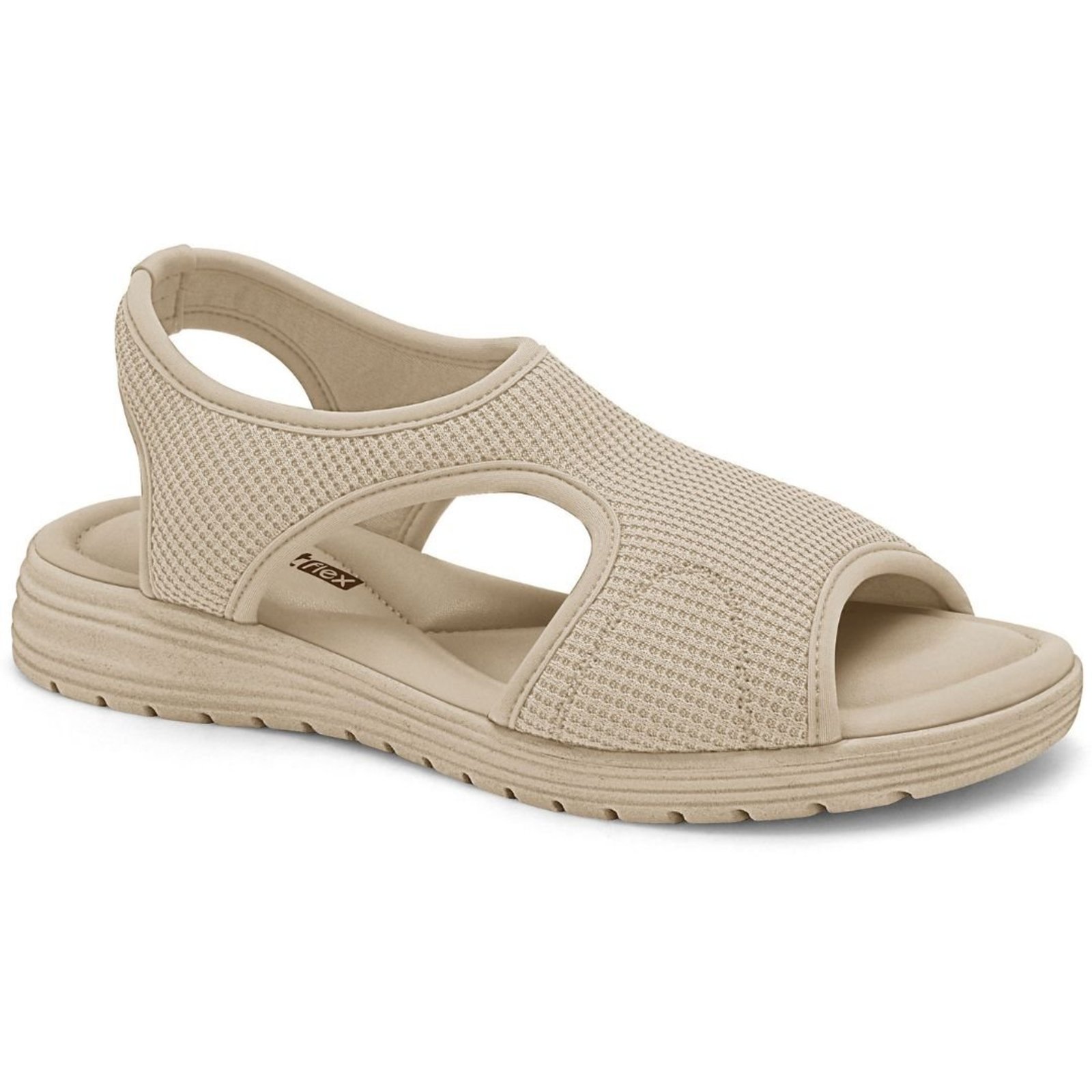 Sandália Papete Feminina Comfortflex 2551302 - Almond