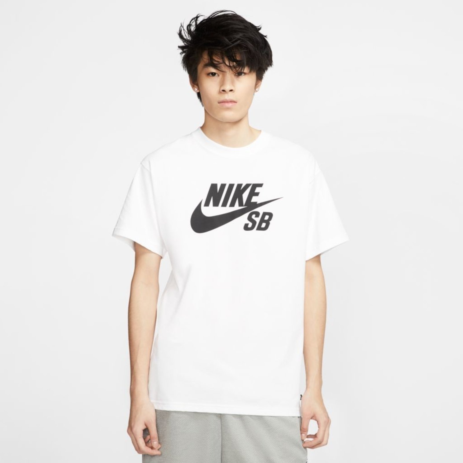 Vista 2 Camiseta Nike SB Branca branco Nike branco