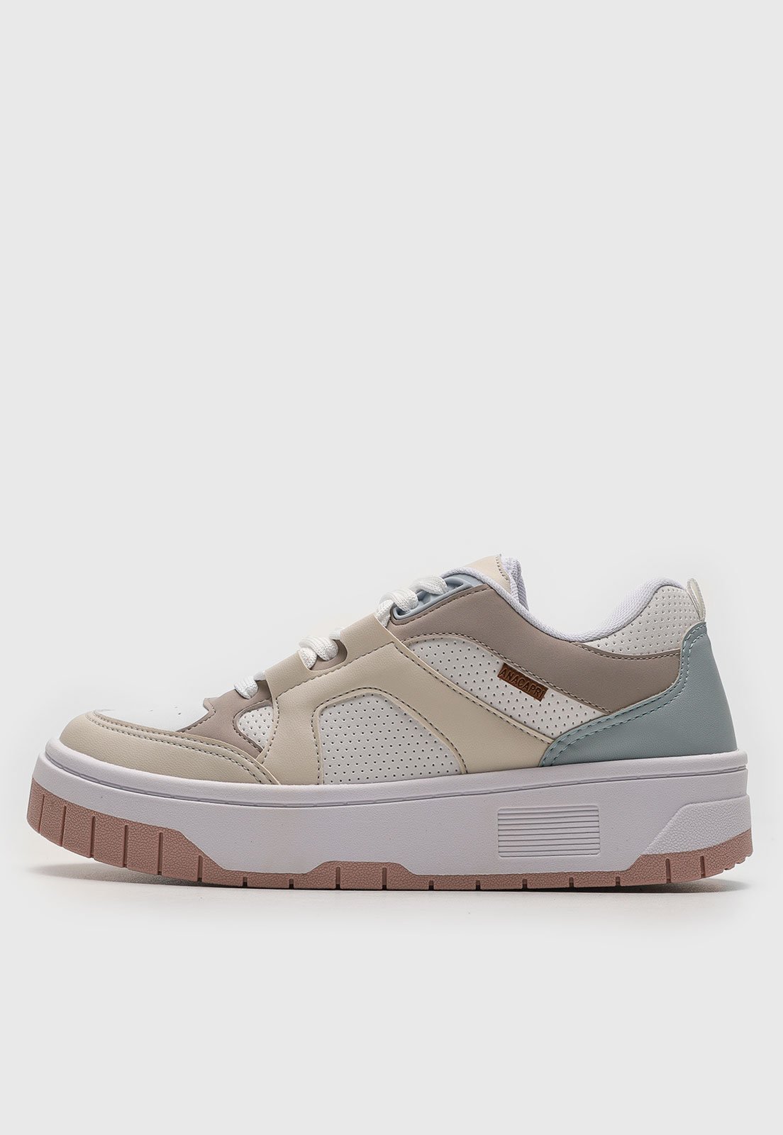 Tênis Anacapri Recortes Off-White