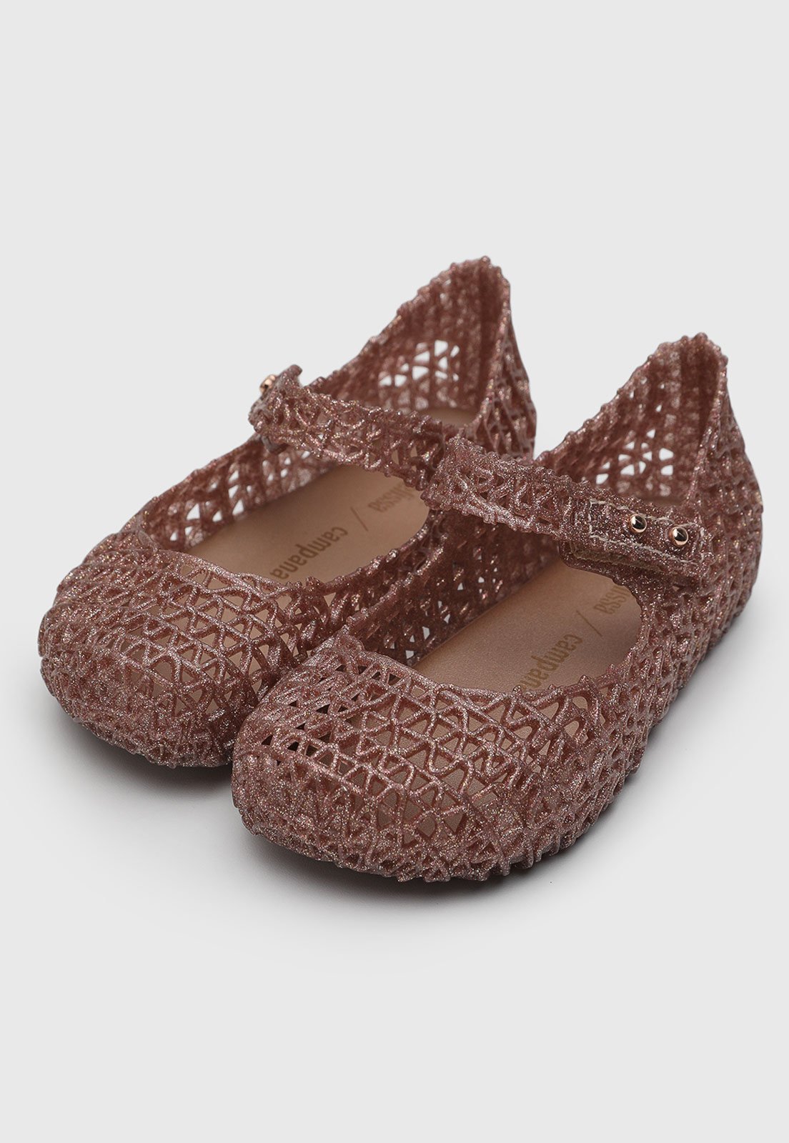 Infantil – Sapatilha Mini Melissa Campana Papel Rosa
