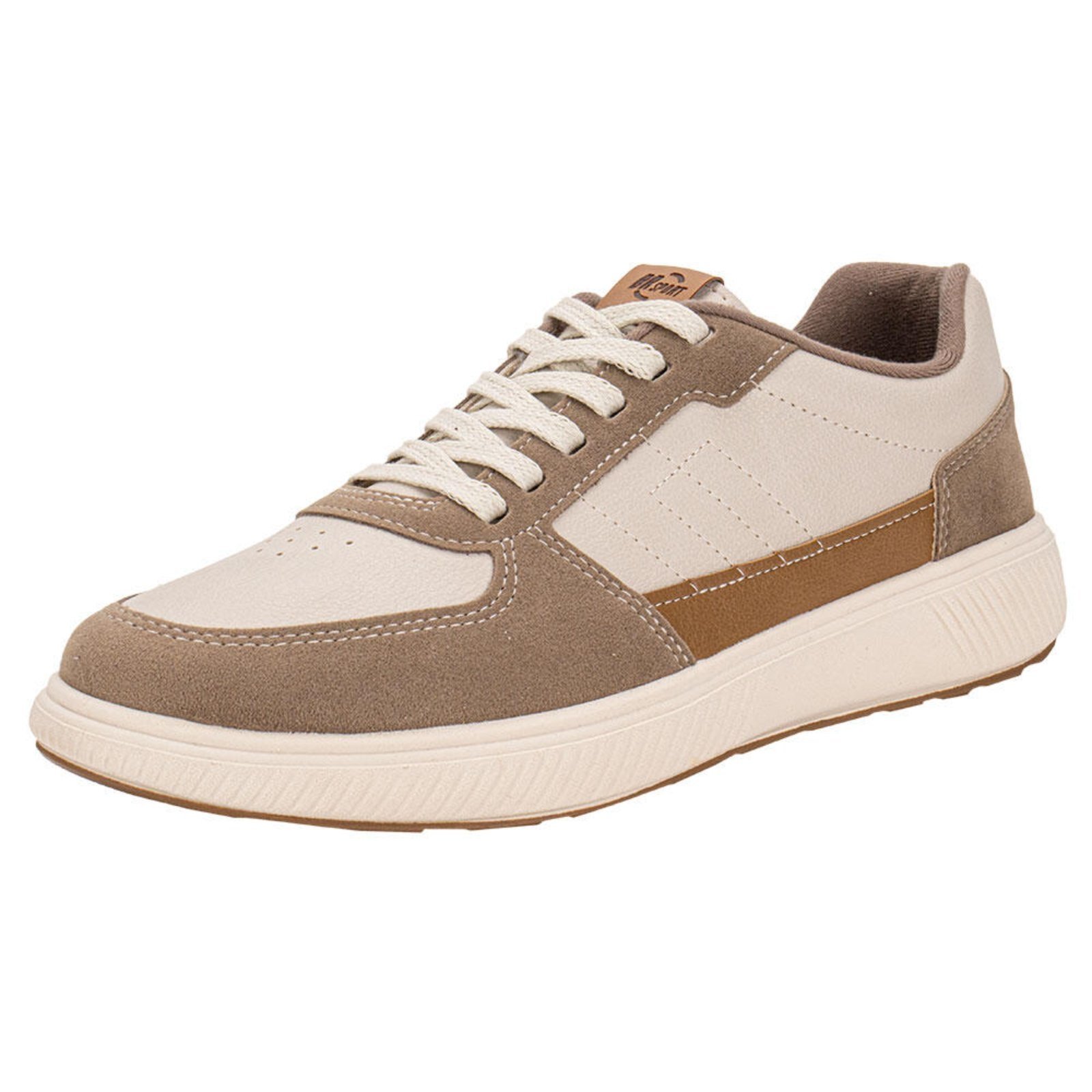 Tênis Masculino Casual Brsport 2276221 A0446221 Bege
