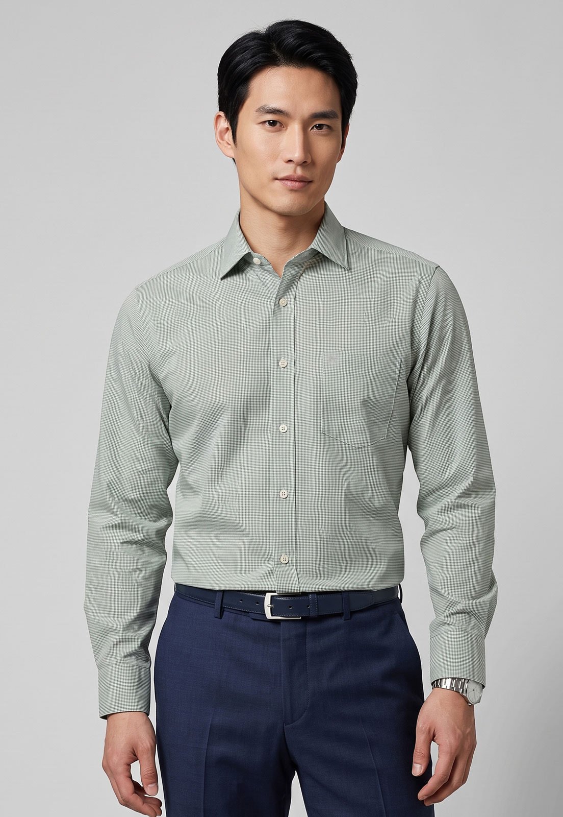 Camisa Masculina Aramis Clássica Verde