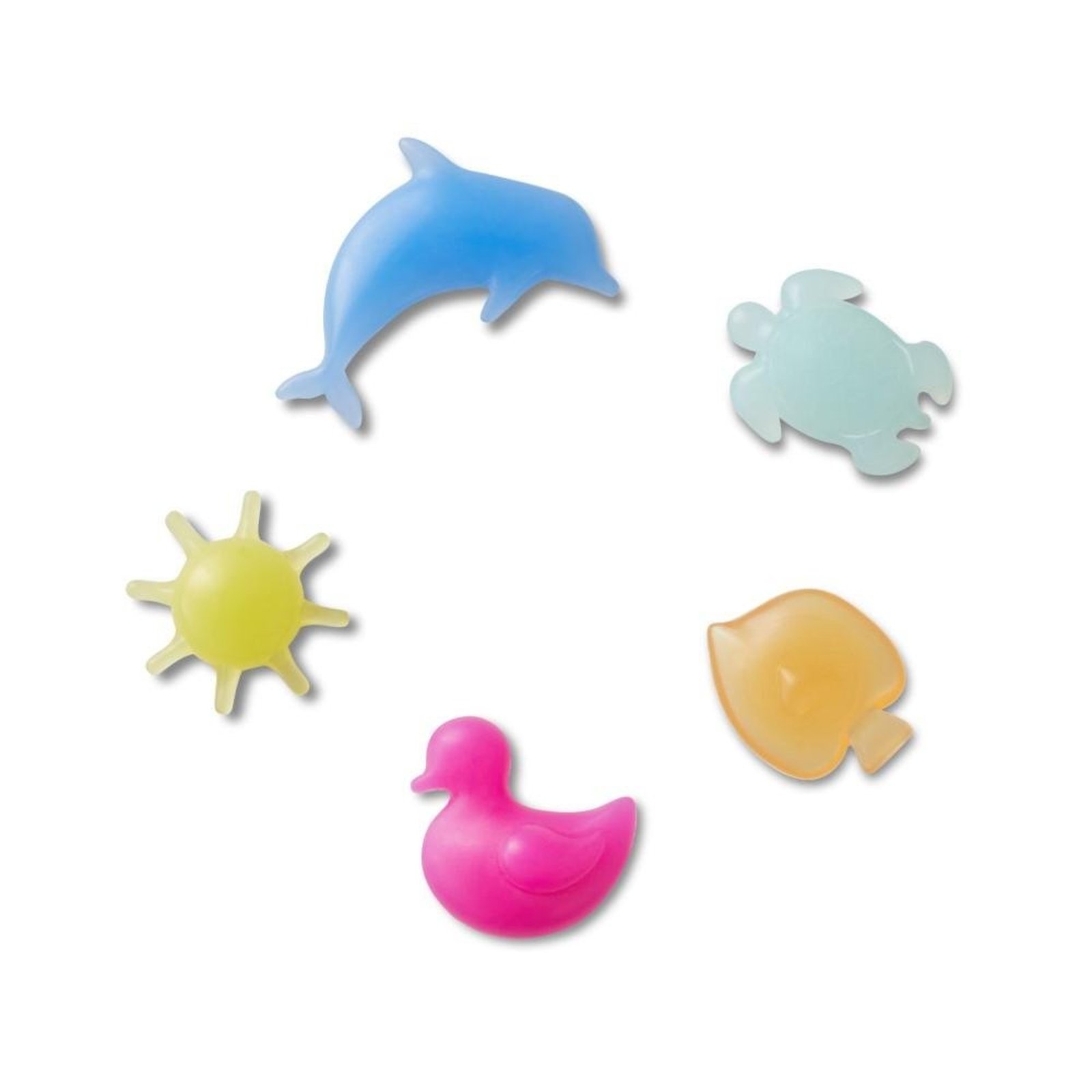 Infantil - Jibbitz™ Formas de Verão Squish Pack Com 5 Peças UNICO Branco