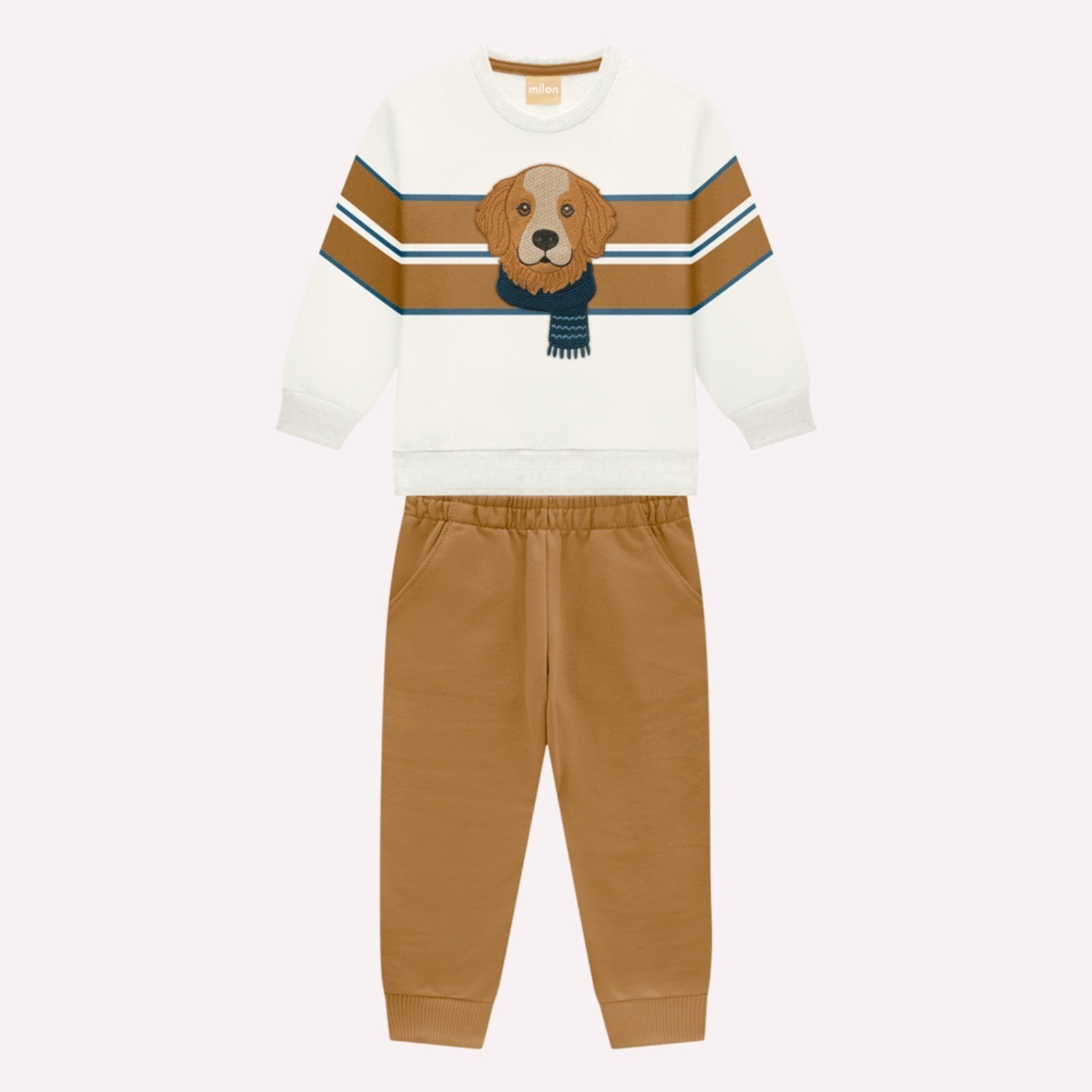 Infantil - Conjunto Menino Bordado Milon