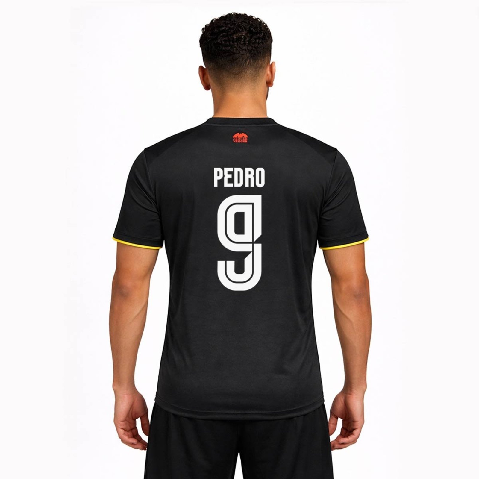 Camisa Flamengo Pre-Match Amarela 9 Pedro