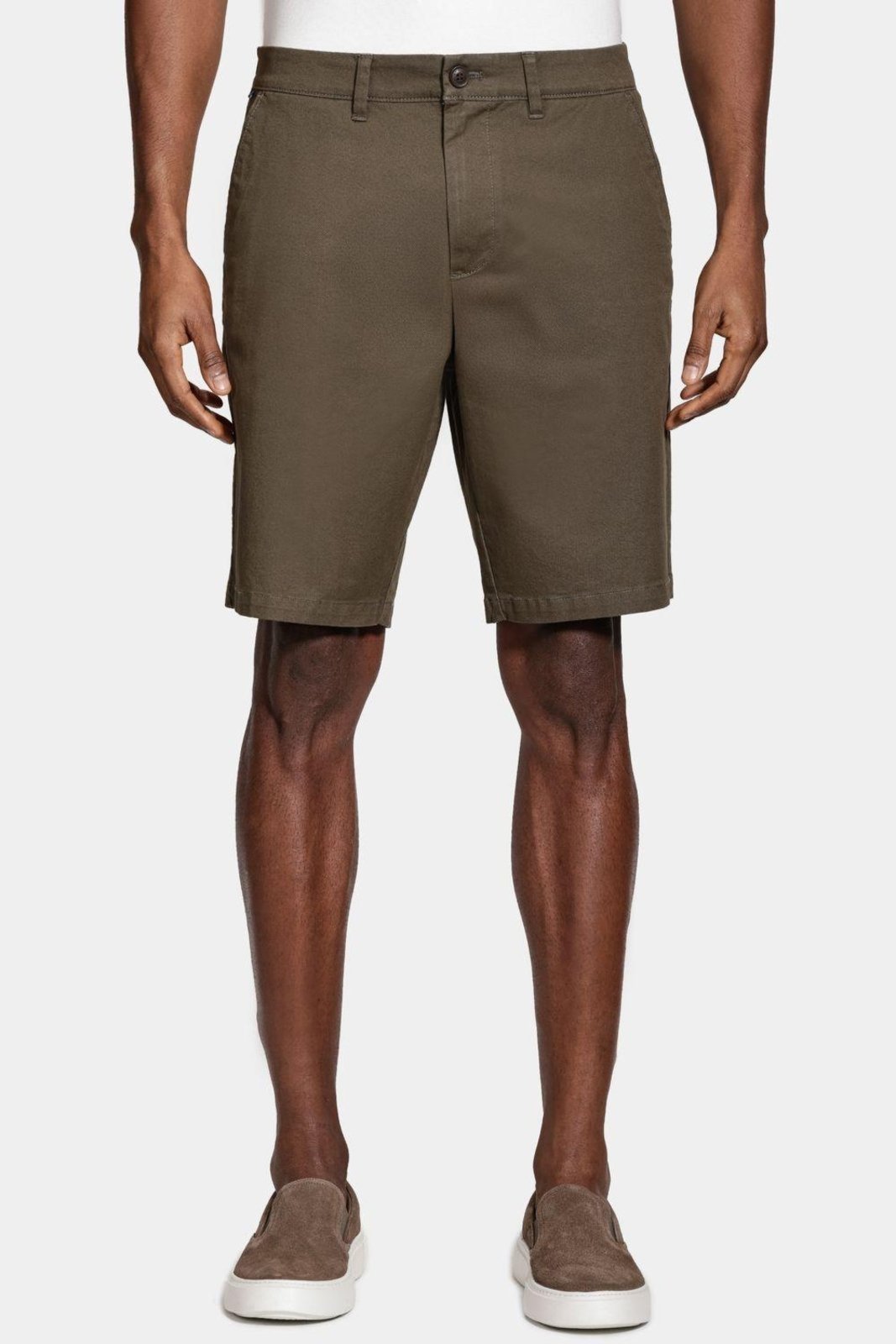 Vista 3 Bermuda Aramis Chino Clássica Mini Print Militar verde Aramis verde