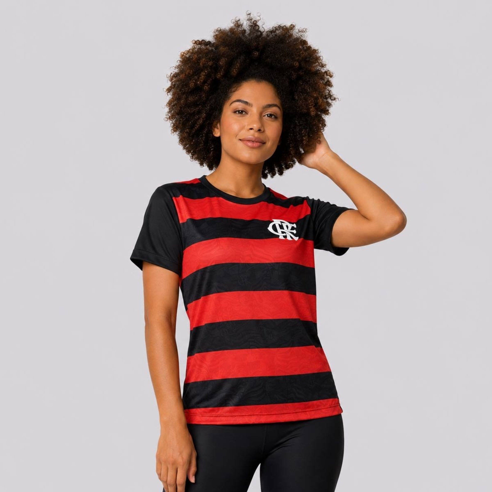 Camisa Flamengo Balanço Feminina Vermelha