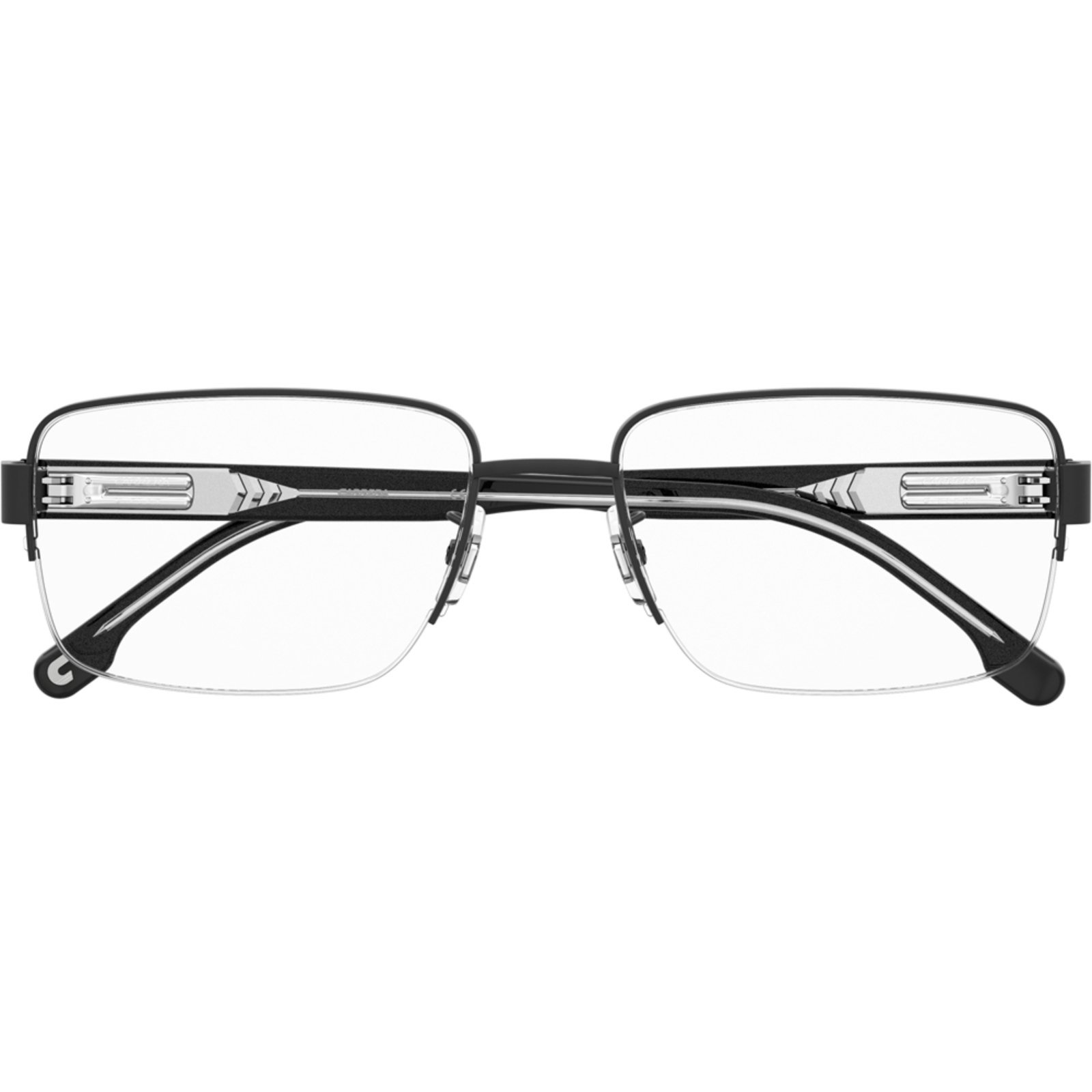 Vista 3 Armação Carrera Flex 05 G 003 5619 Masculino preto Carrera preto