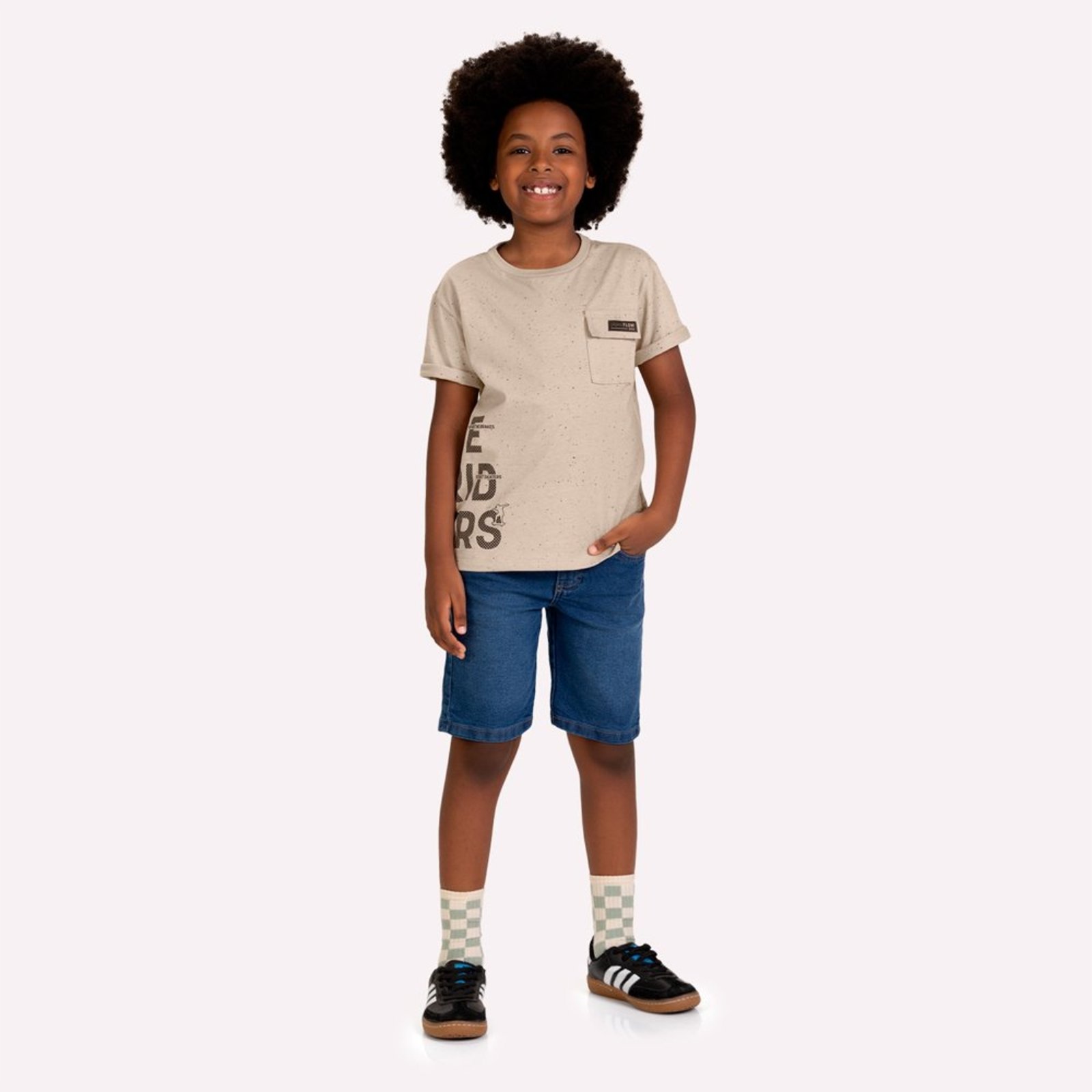 Infantil - Camiseta Menino Lettering Kyly