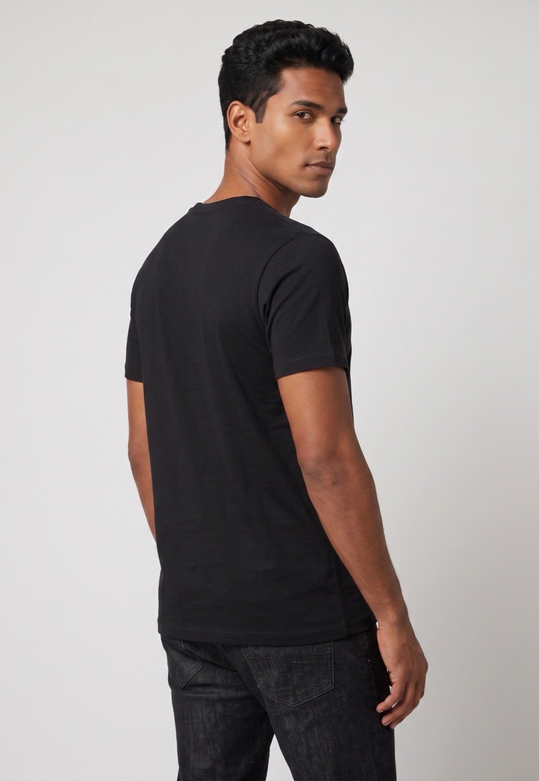 Camiseta Masculina Quiksilver Quik Line Preta