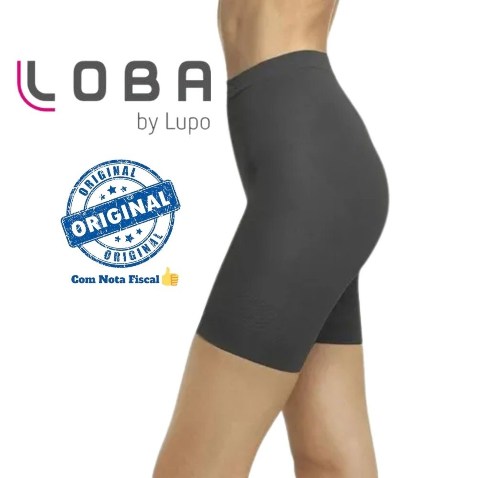 Bermuda Feminina Loba Reduz Medidas E Comprime A Barriga