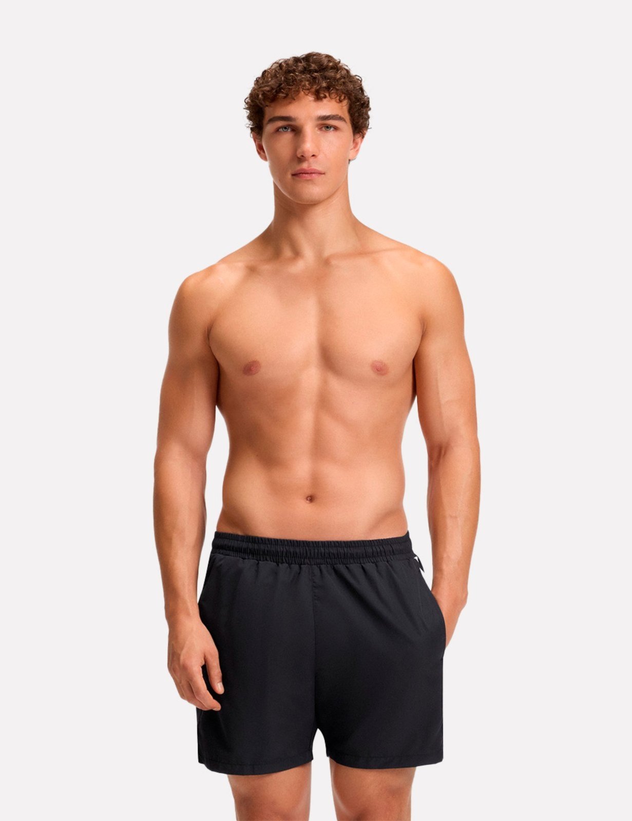 Short Hugo Boss Masculino Beachwear Dolphin NOS Regular Preto