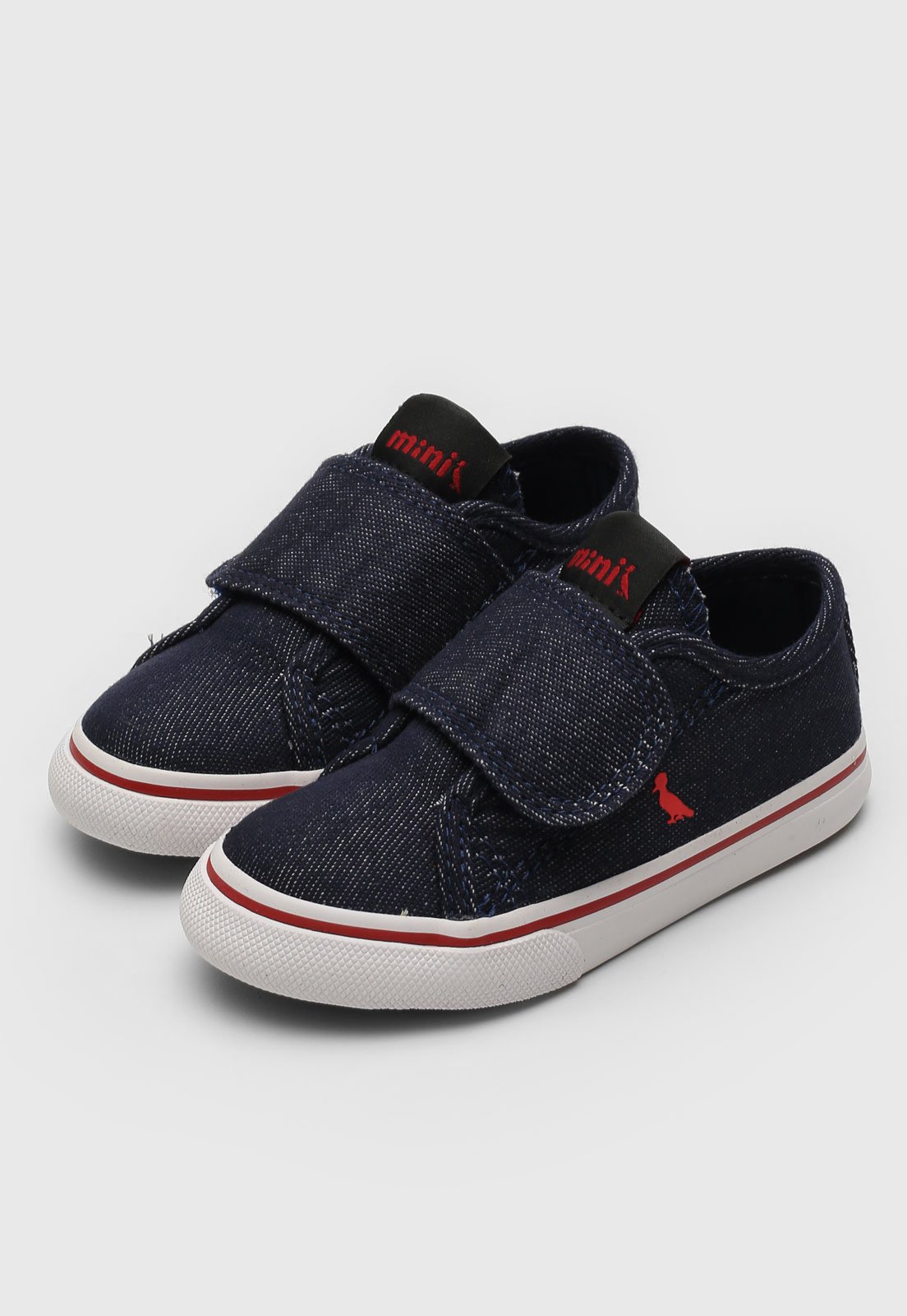 Infantil - Tênis Reserva Mini Logo Azul-Marinho