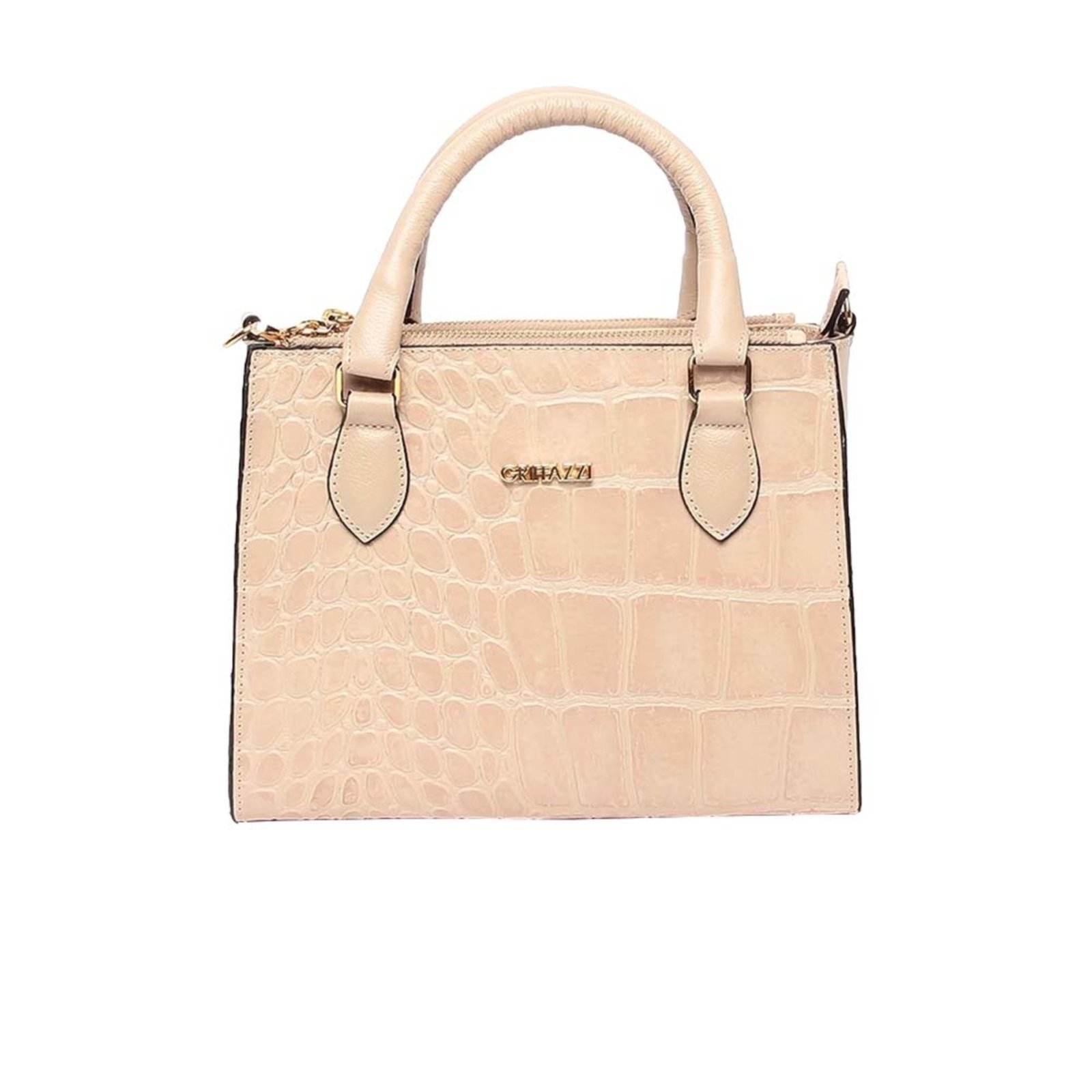 Bolsa de Couro Griffazzi Nude