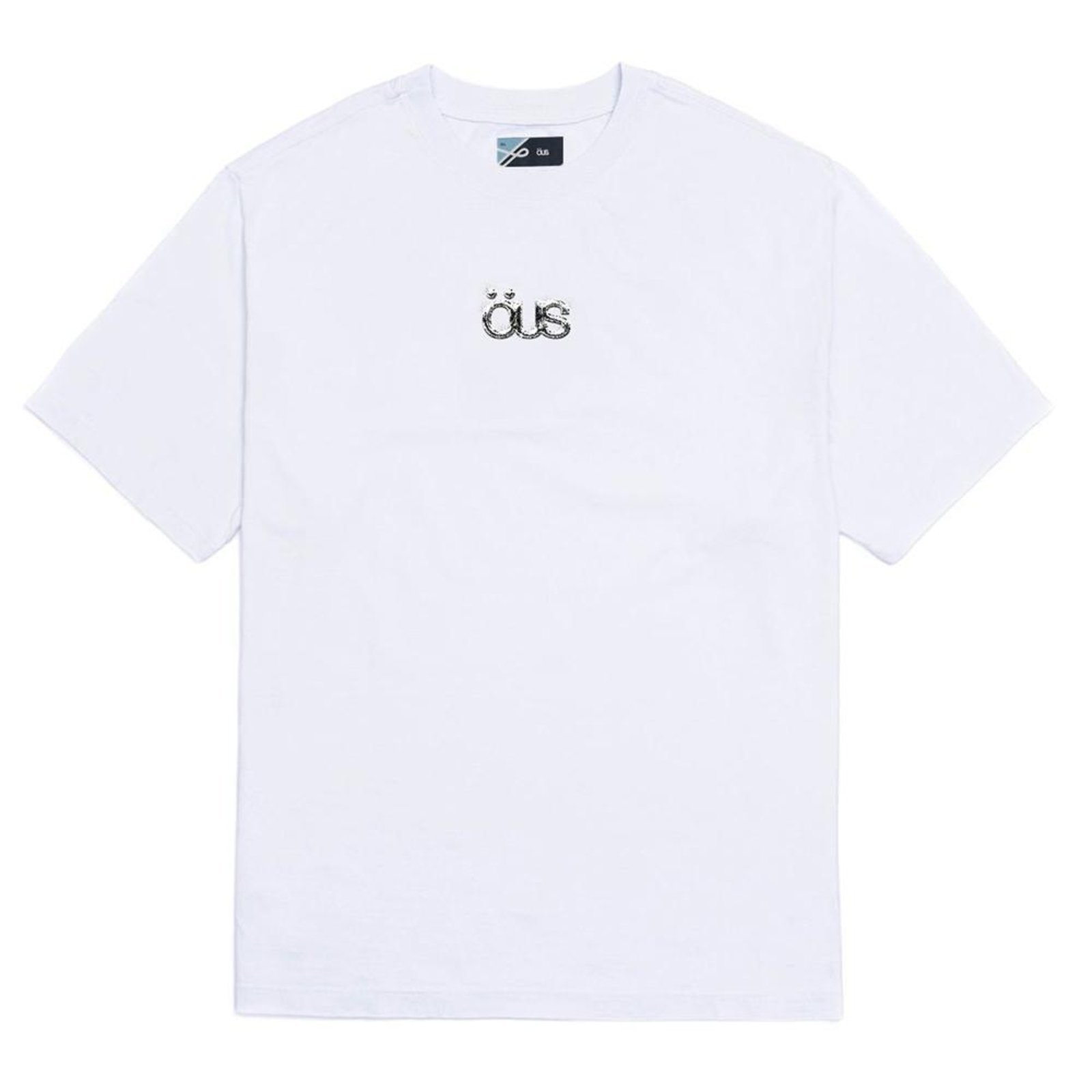 Vista 2 Camiseta OUS Cromo Industrial Masculina preto ÖUS preto