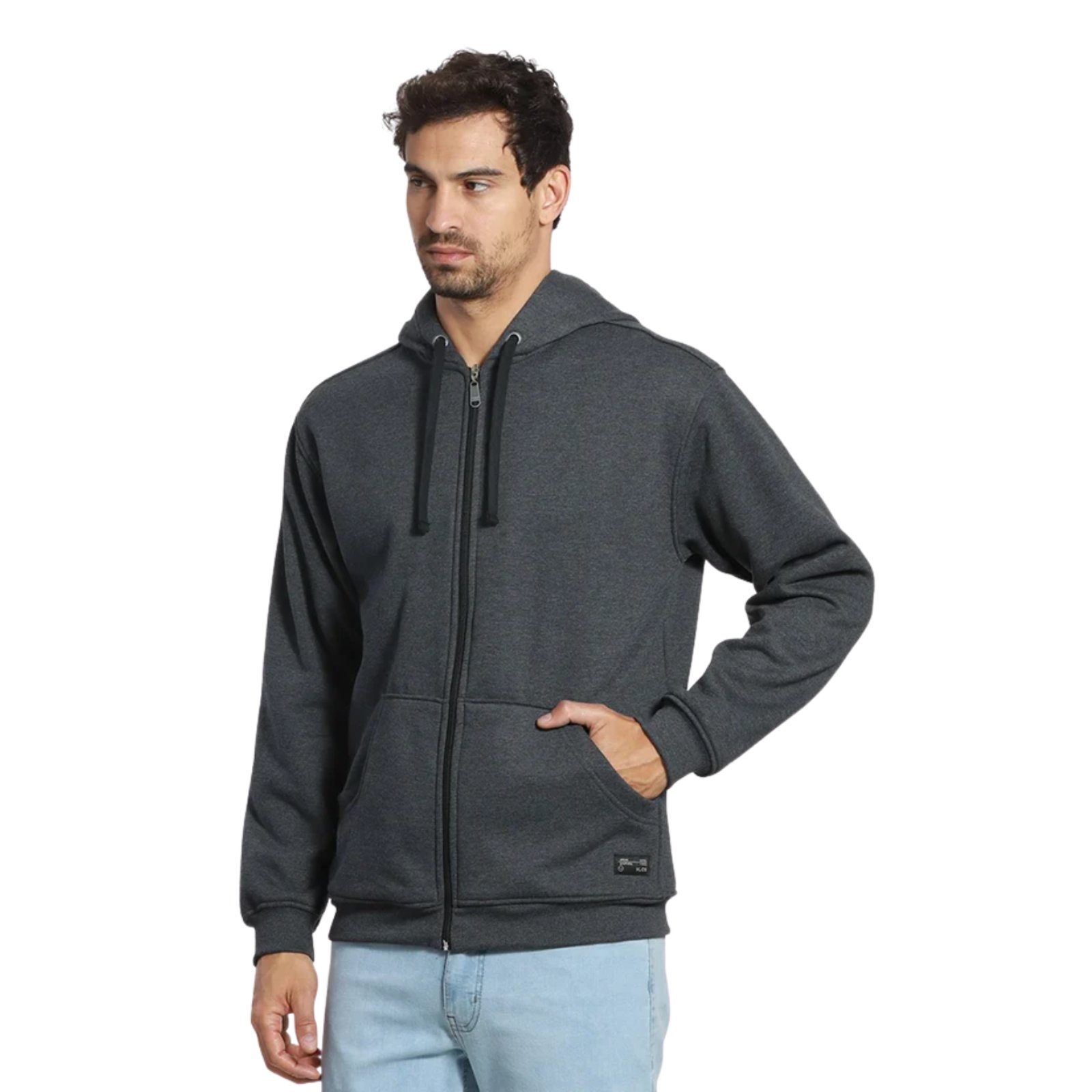 Moletom Masculino Capuz Aberto Minimalista VLCS