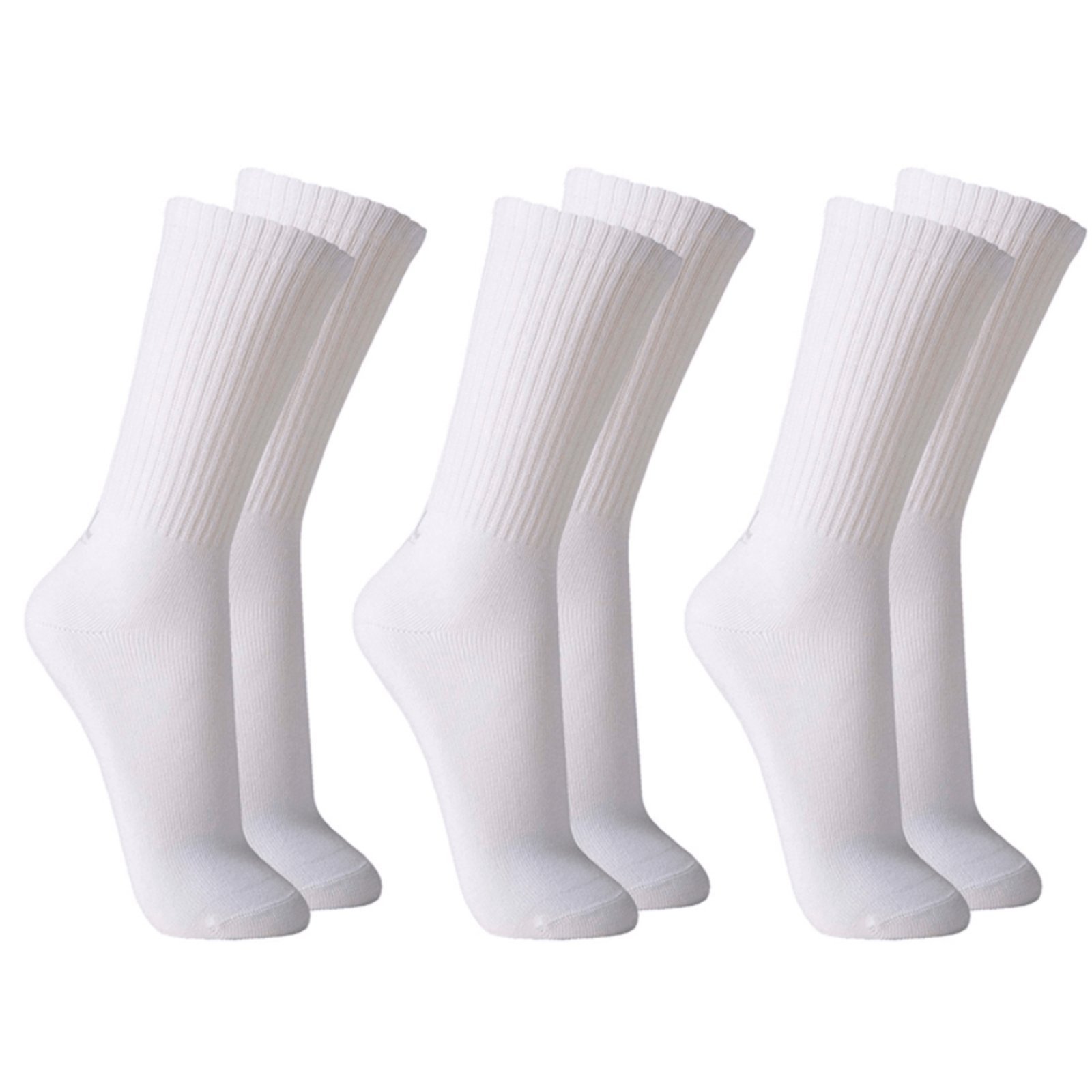 Vista 2 Meia Lupo Sport Cano Longo 3292-089 C/3 Lupo branco
