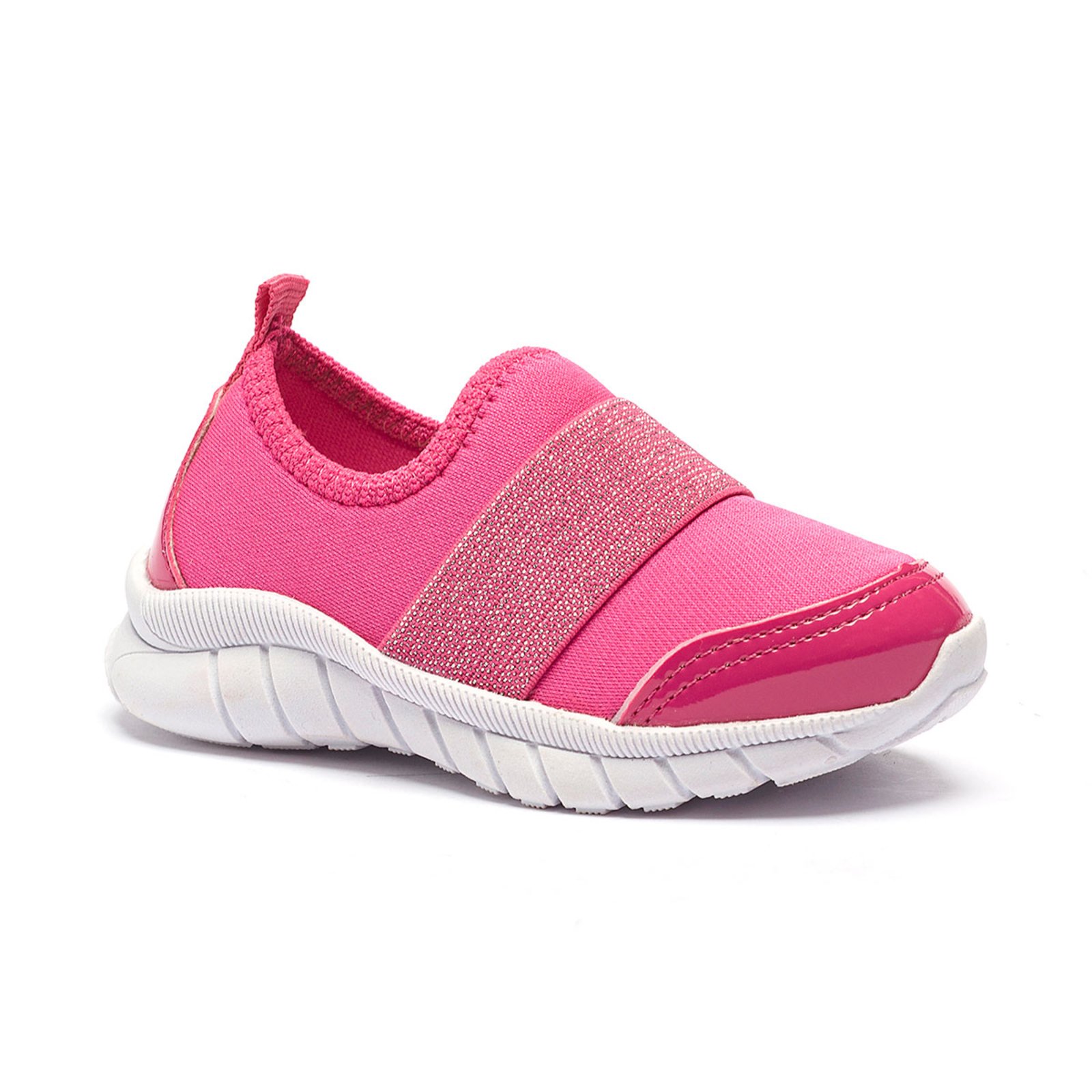 Vista 2 Infantil - Tênis Tininha Menina Calce Fácil Pink multicolorido/pink pink Tininha multicolorido/pink pink
