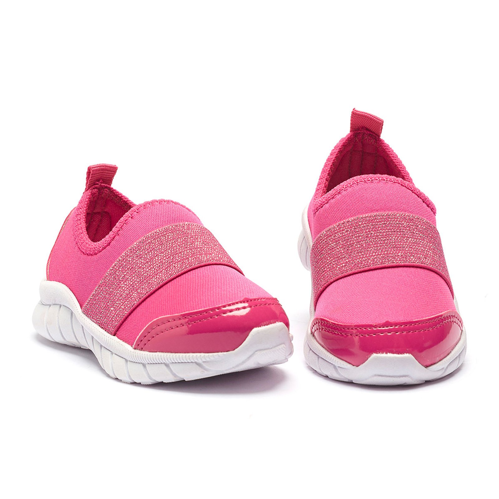 Vista 3 Infantil - Tênis Tininha Menina Calce Fácil Pink multicolorido/pink pink Tininha multicolorido/pink pink