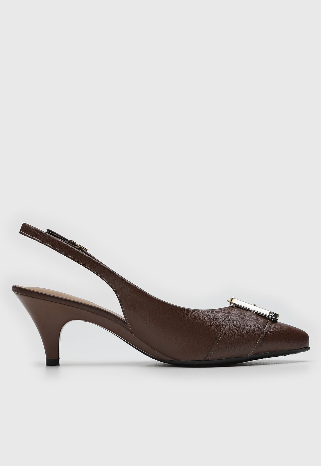 Vista 3 Scarpin Feminino Beira Rio Bico Fino Fivela preto BEIRA RIO preto
