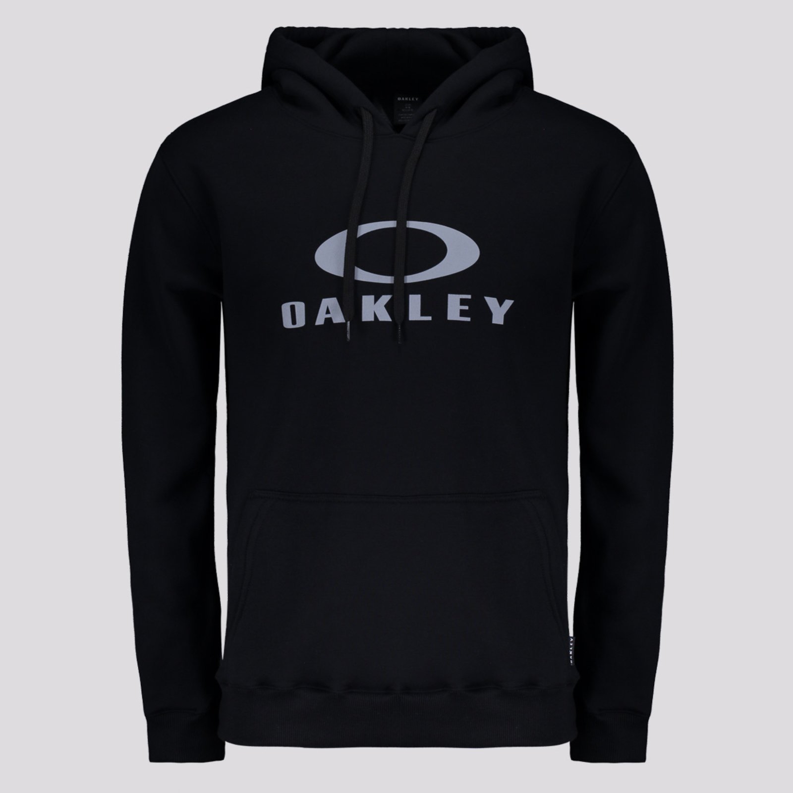 Moletom Oakley Dual Hoodie II Preto e Cinza