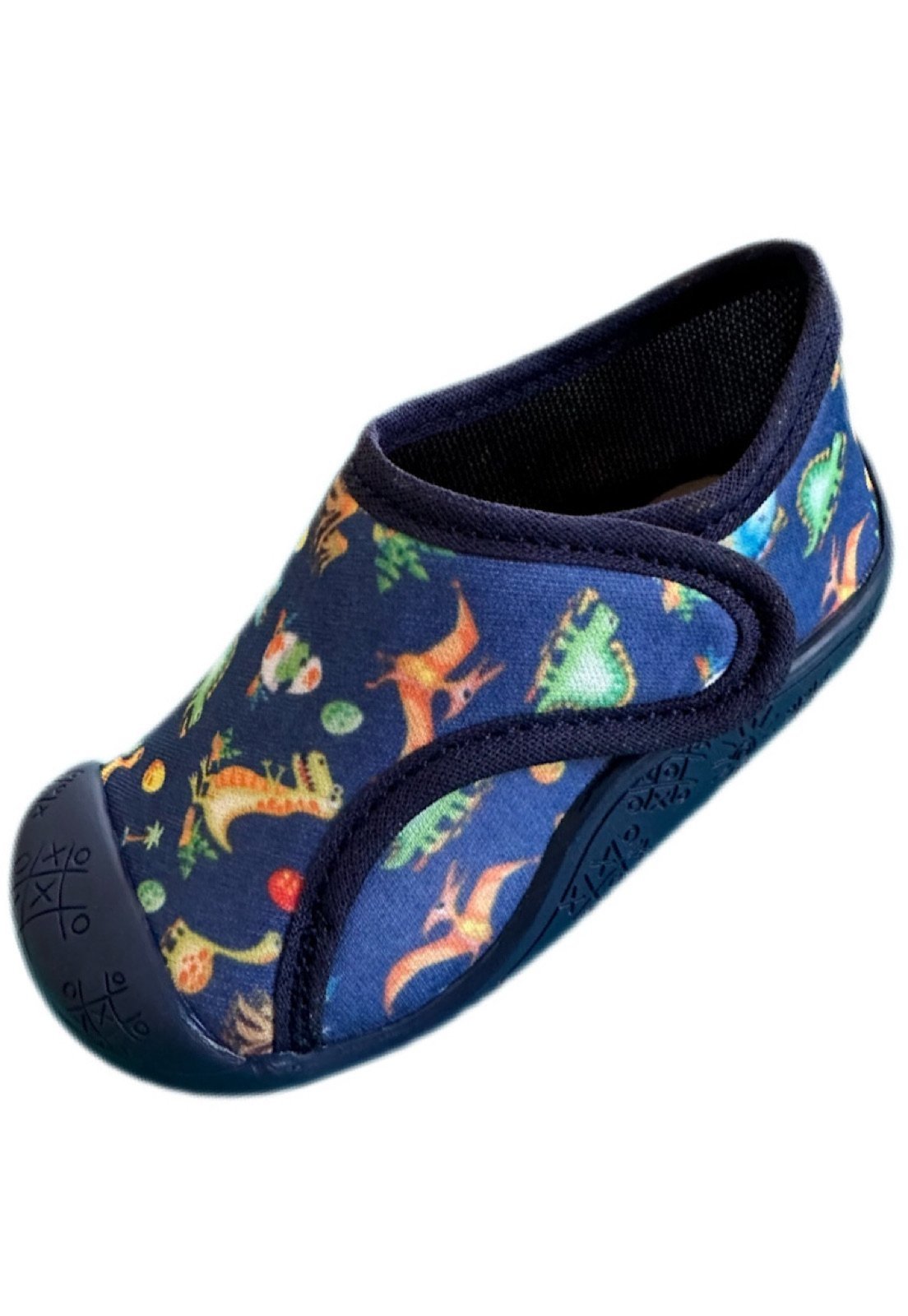 Infantil – Tênis meia Solzim calce fácil Dino Azul