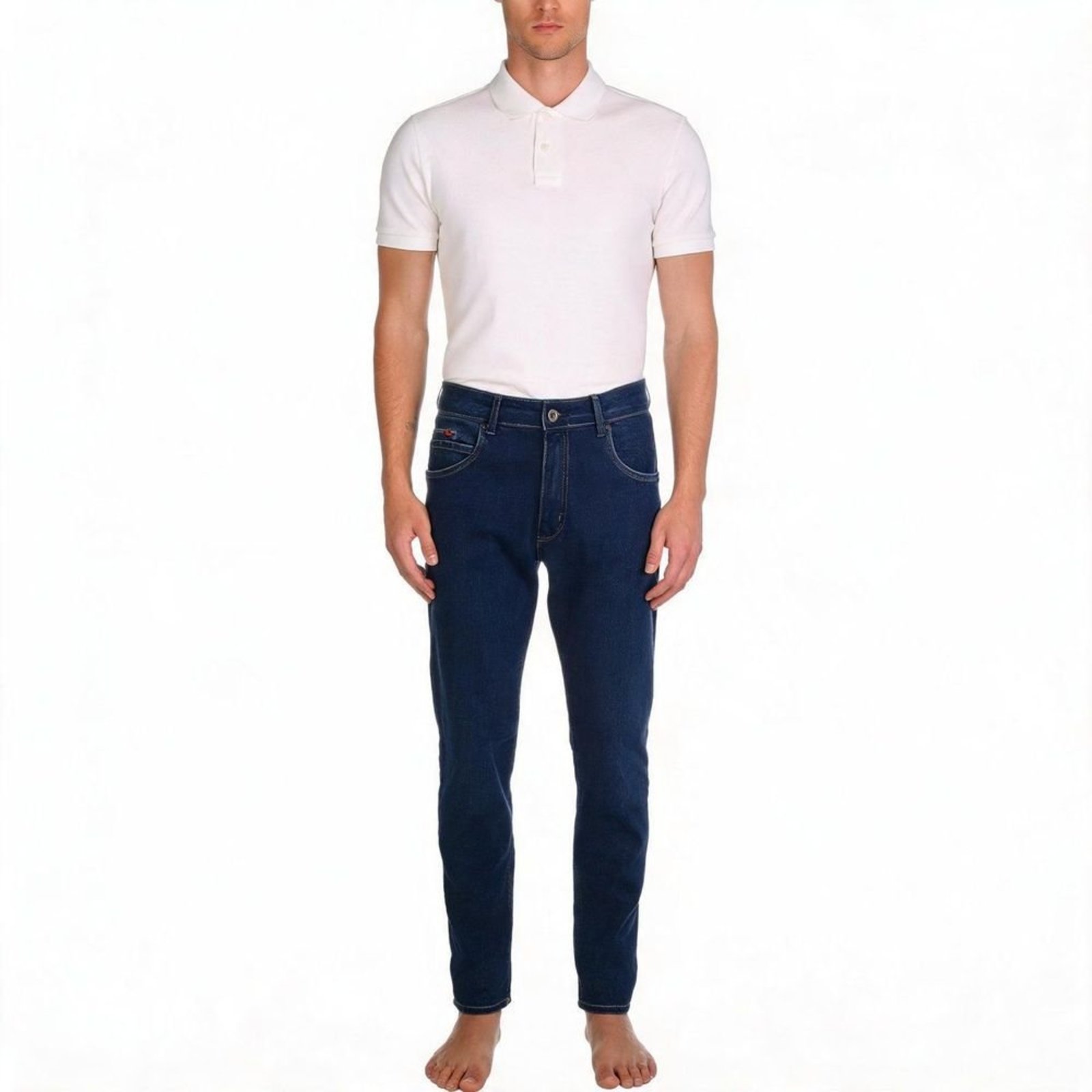 Calça Jeans Masculina Sallo Slim Fit Azul 0011 - Jeans - Sallo