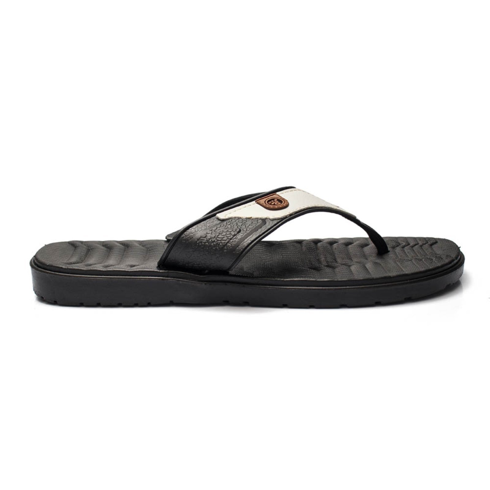 Chinelo Anatômico Masculino Herlim Antiderrapante Macio Leve Marfim