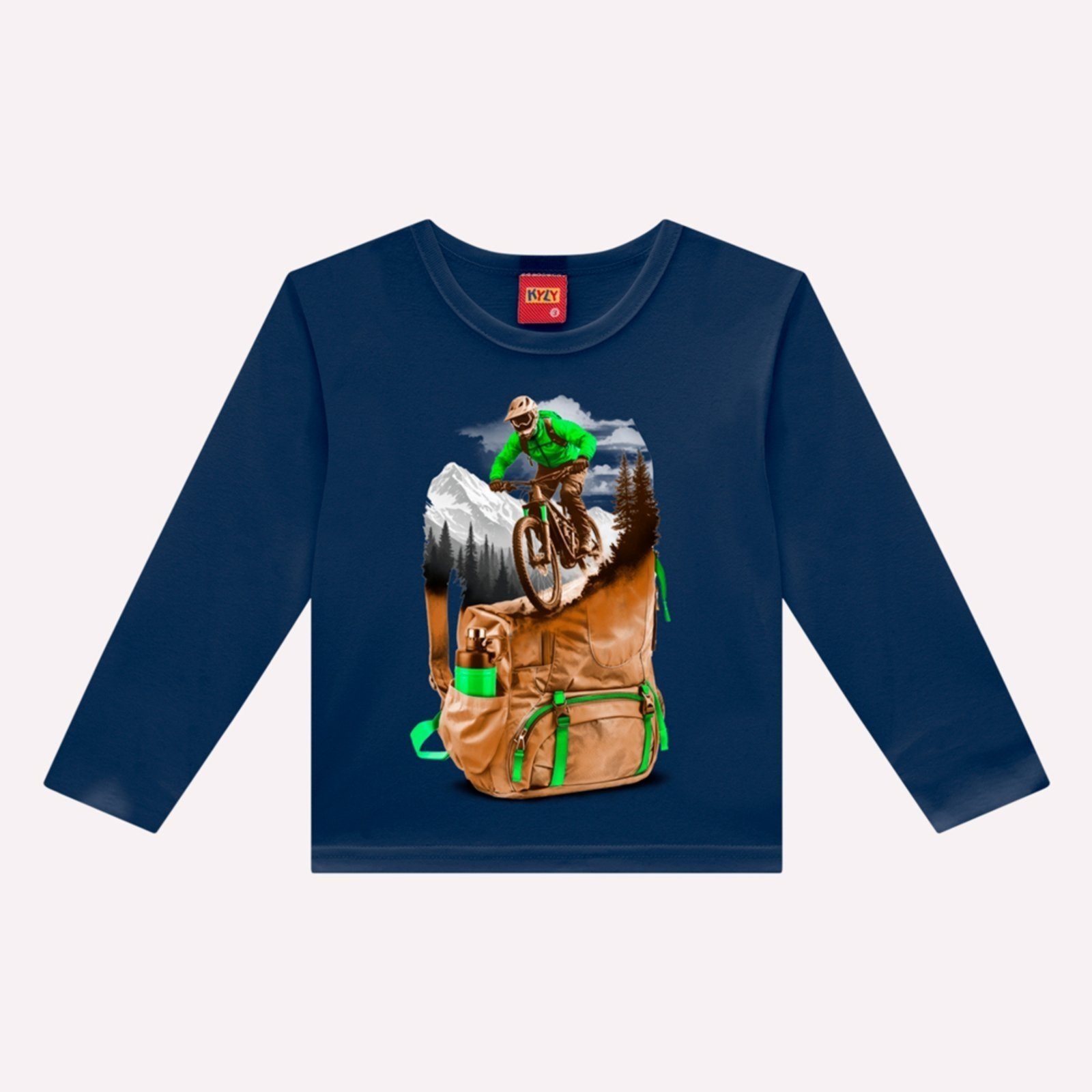 Infantil - Camiseta Menino em Algodão Kyly