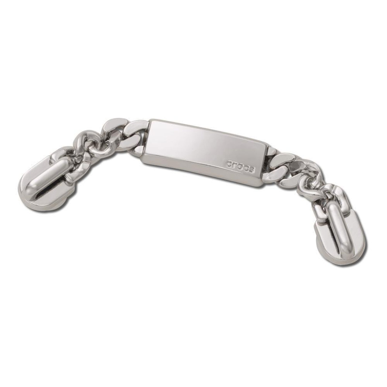 Infantil - Jibbitz™ Corrente De Etiqueta Prata Único Branco