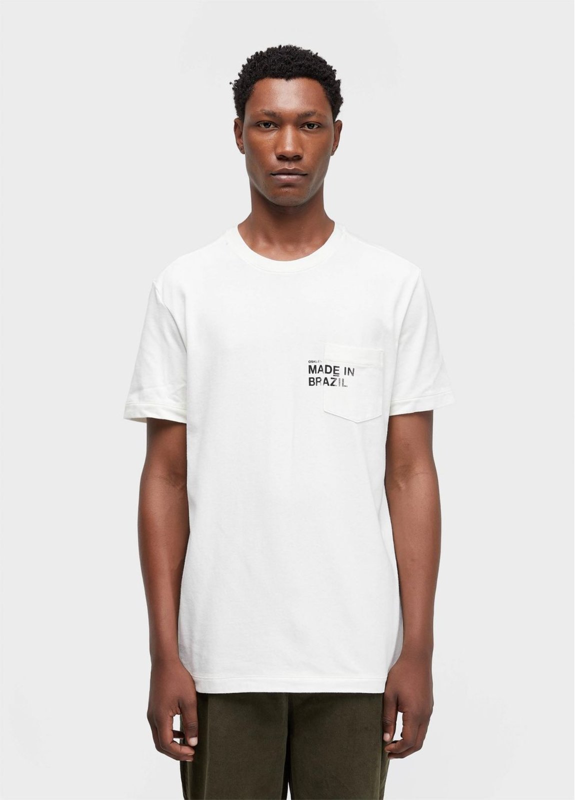 T-shirt pocket made in brazil OSKLEN