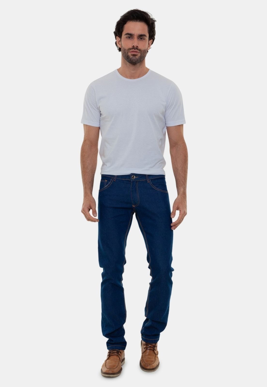 Calça Jeans Masculina Versatti Slim Tradicional Milão B