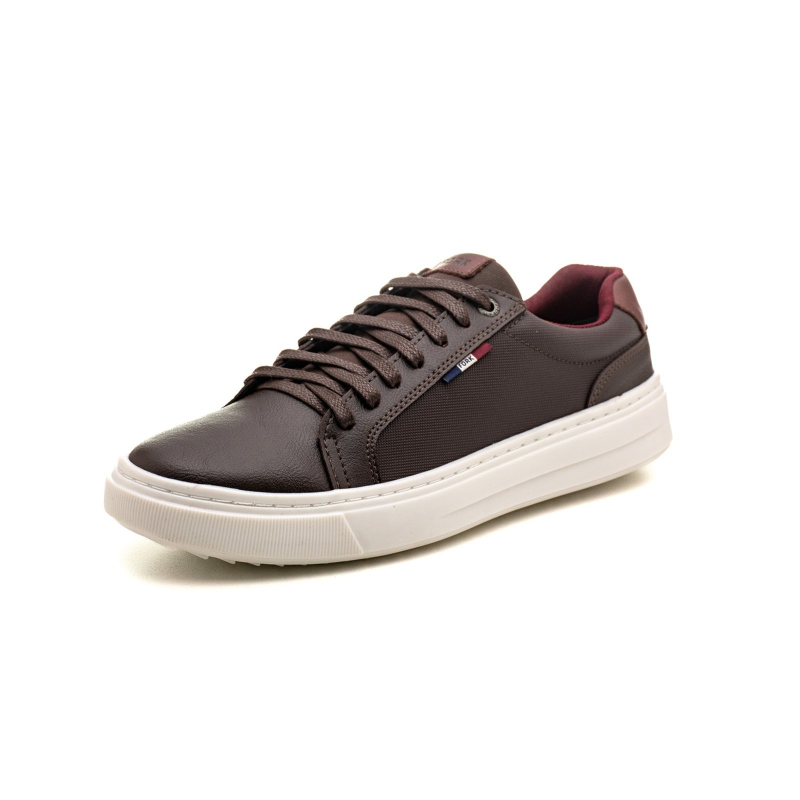 tenis Classico Masculino Elegante Moderno Casual 16040 Coffee