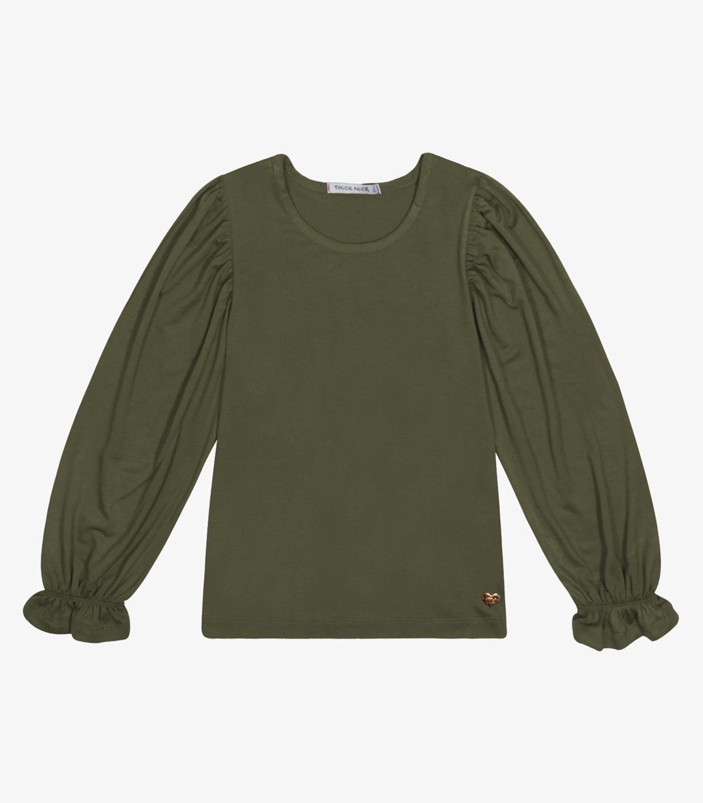 Infantil - Blusa Manga Longa Trick Nick Verde