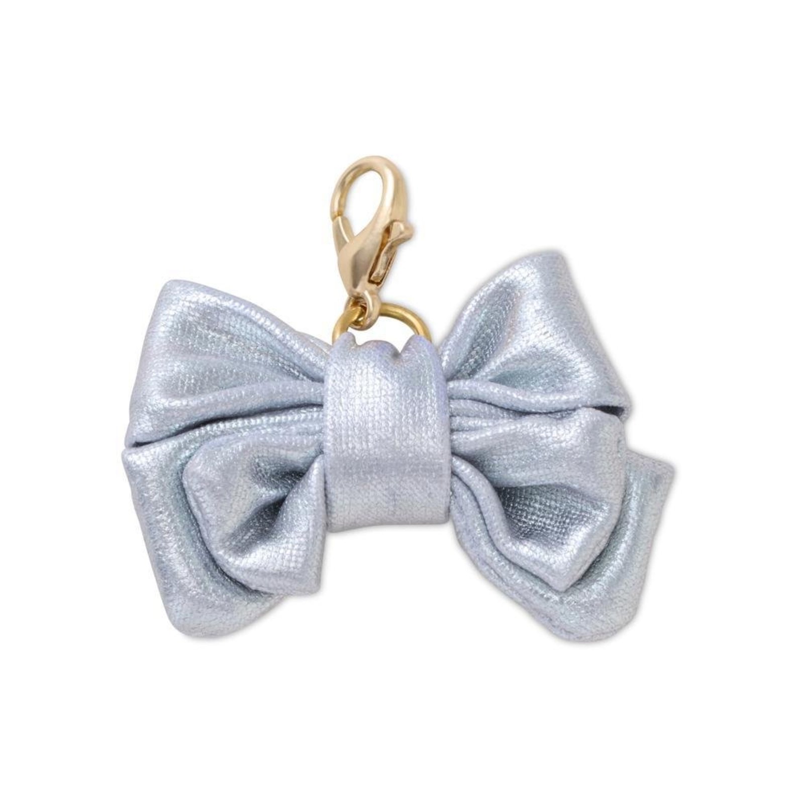 Infantil - Jibbitz™ Pingente de Laço Prata Único Branco