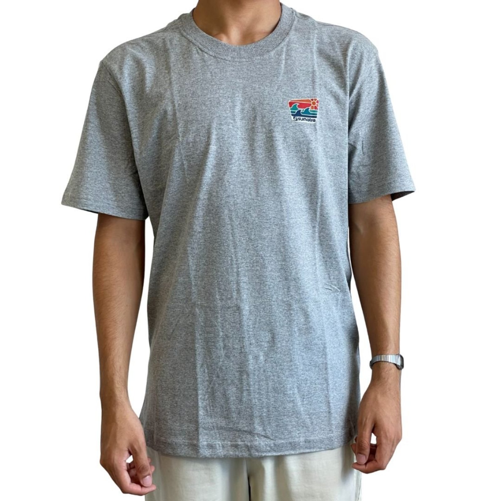 Camiseta Sumatra - CINZA MESCLA