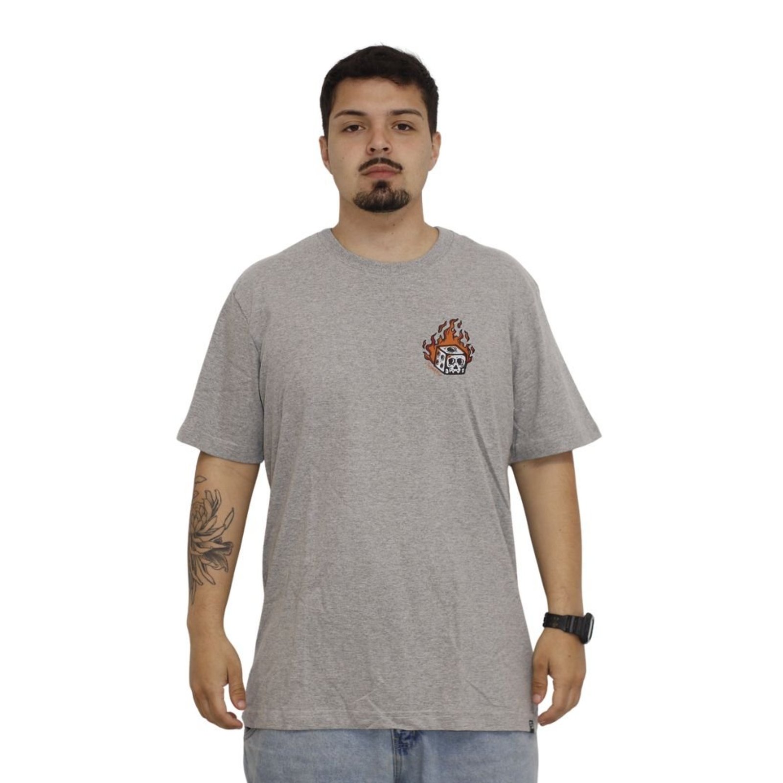 Camiseta Sumatra - CINZA MESCLA