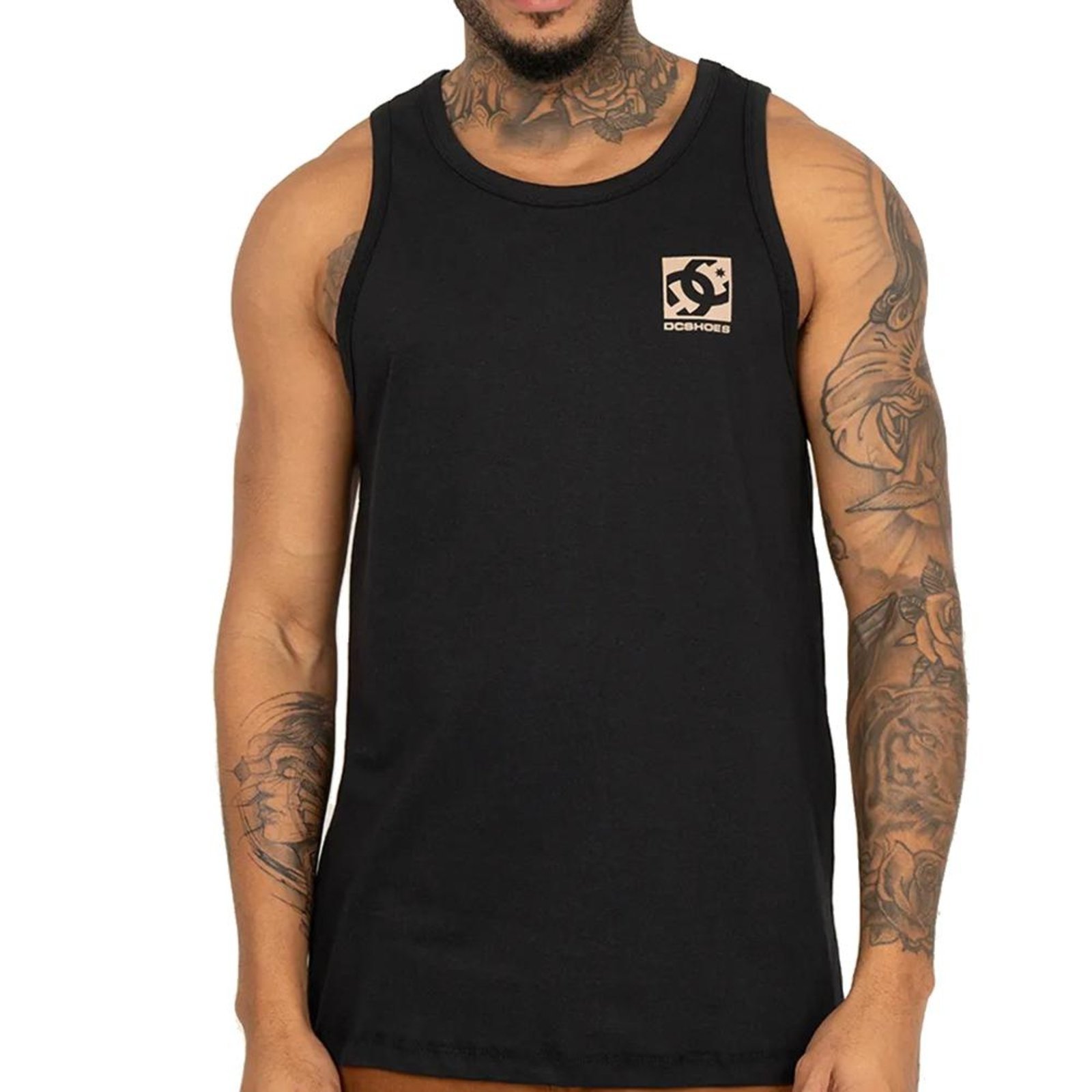 Regata DC Shoes Slant SM26 Masculina Preto