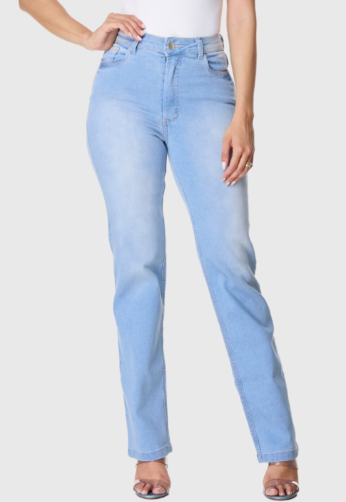 Calça Jeans HNO Reta Clasic Azul Claro